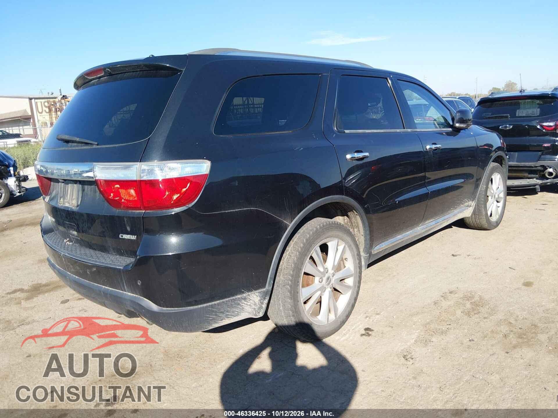 DODGE DURANGO 2013 - 1C4RDJDG4DC669336