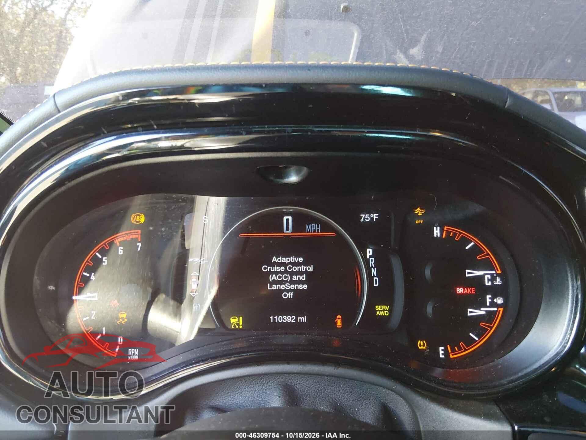 DODGE DURANGO 2022 - 1C4SDJCTXNC229381