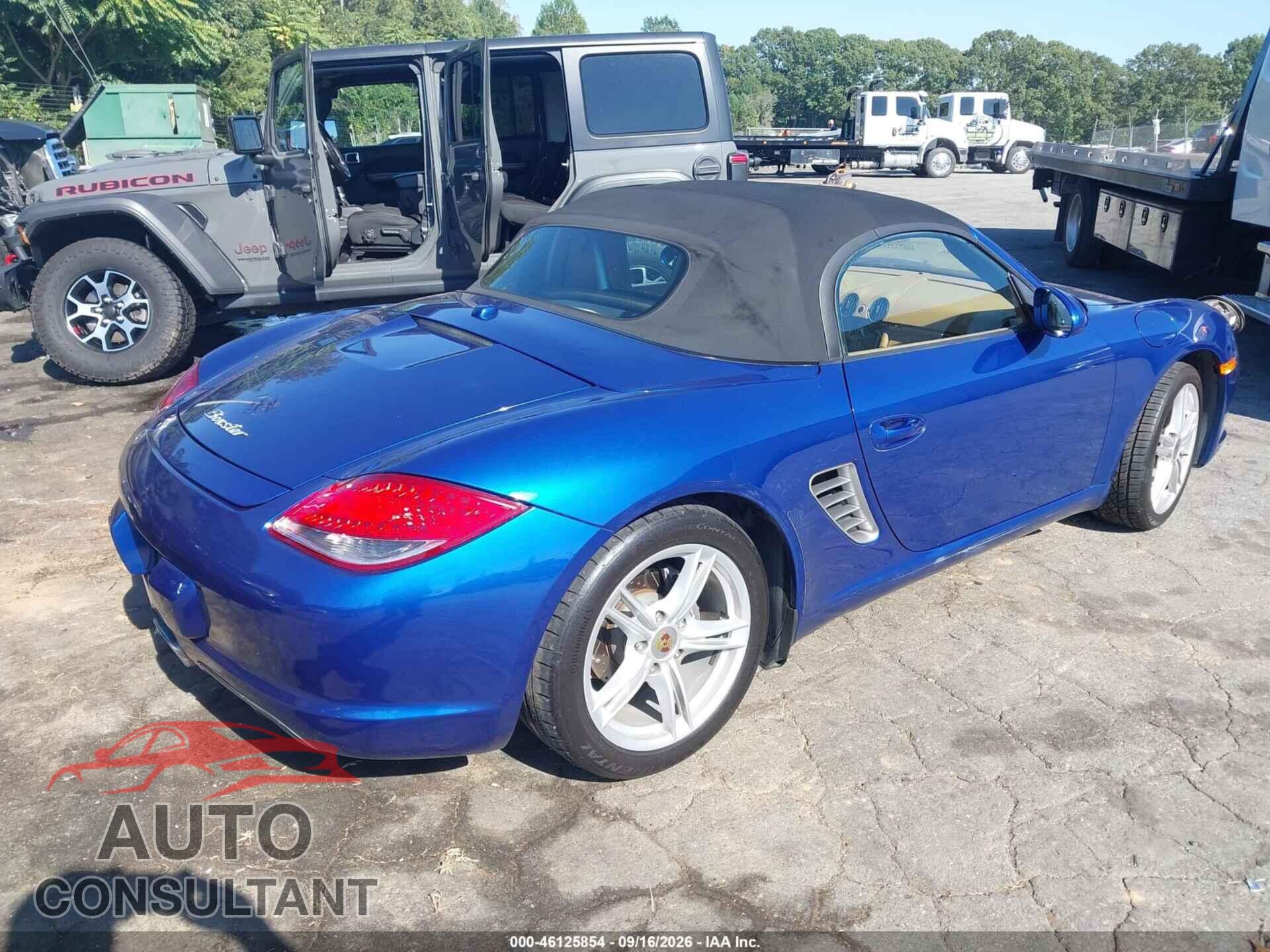 PORSCHE BOXSTER 2011 - WP0CA2A86BS710621