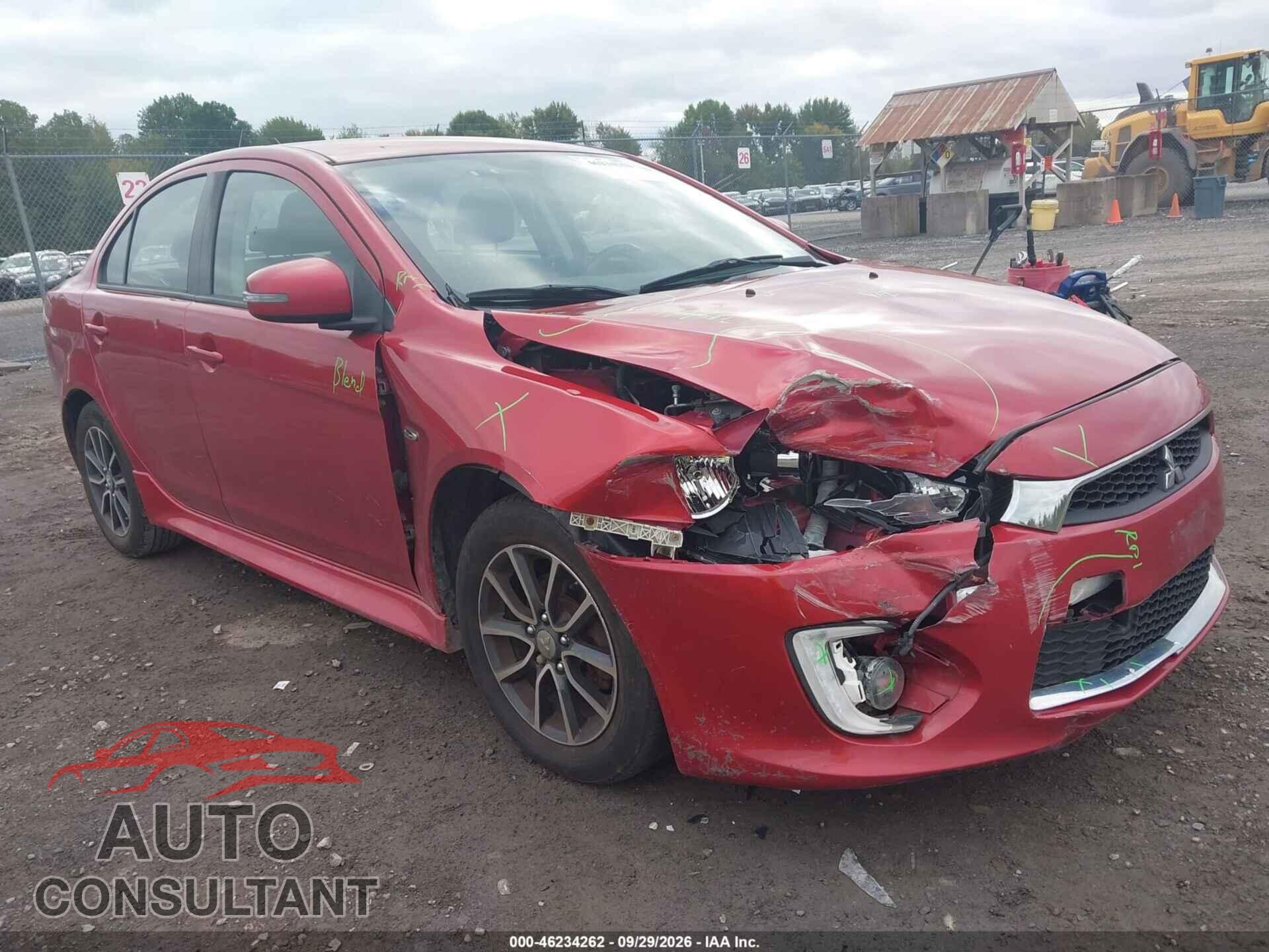 MITSUBISHI LANCER 2017 - JA32U2FU3HU014593