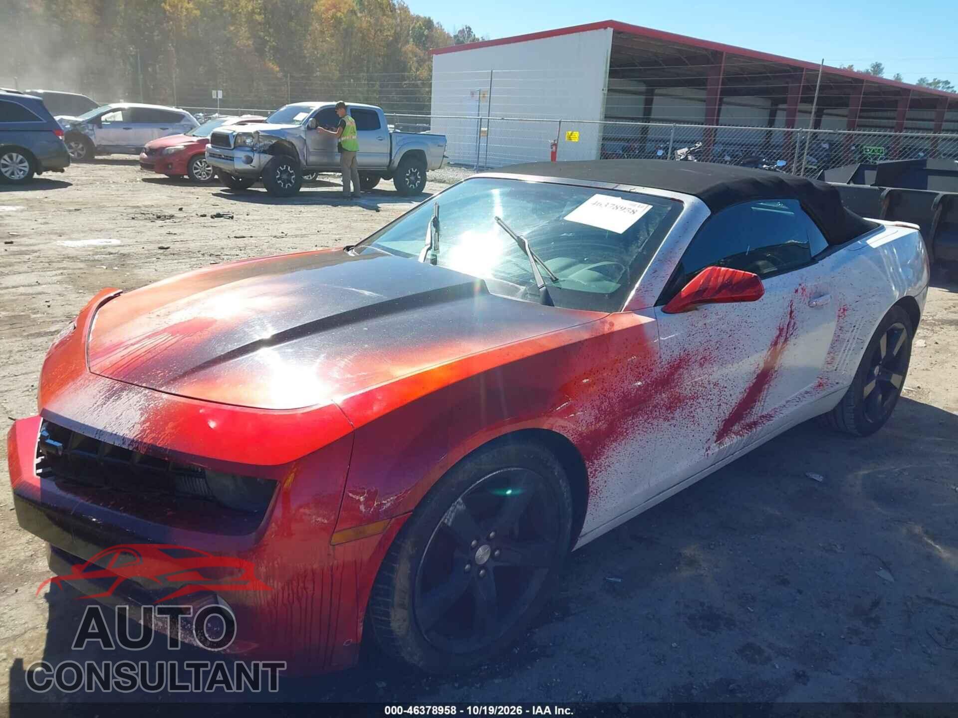 CHEVROLET CAMARO 2011 - 2G1FC3DD0B9162602