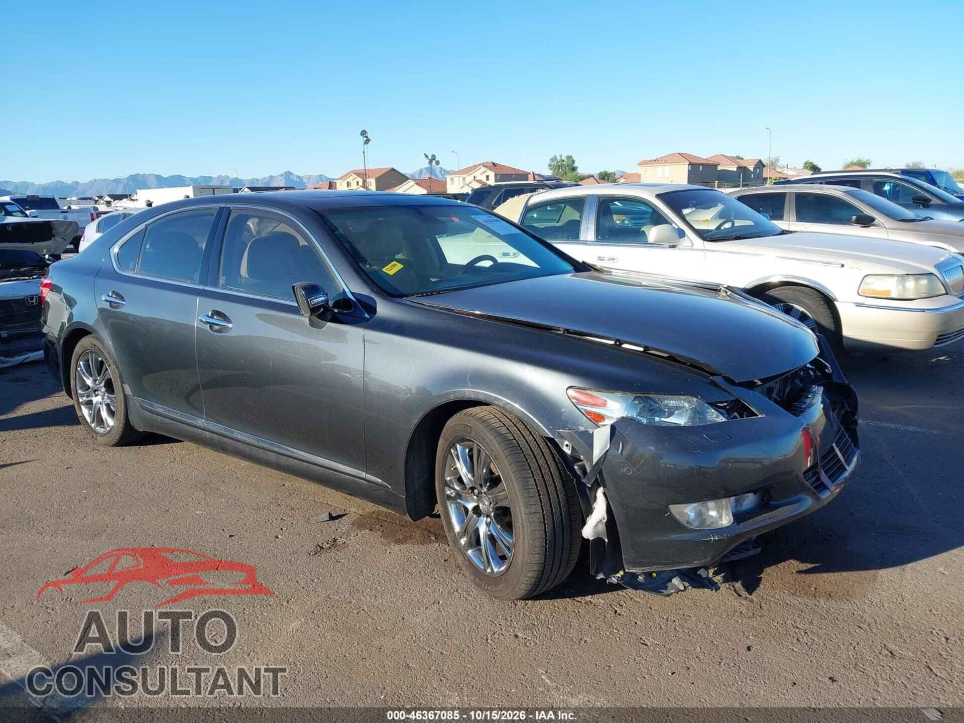 LEXUS LS 460 2010 - JTHBL5EF5A5097788