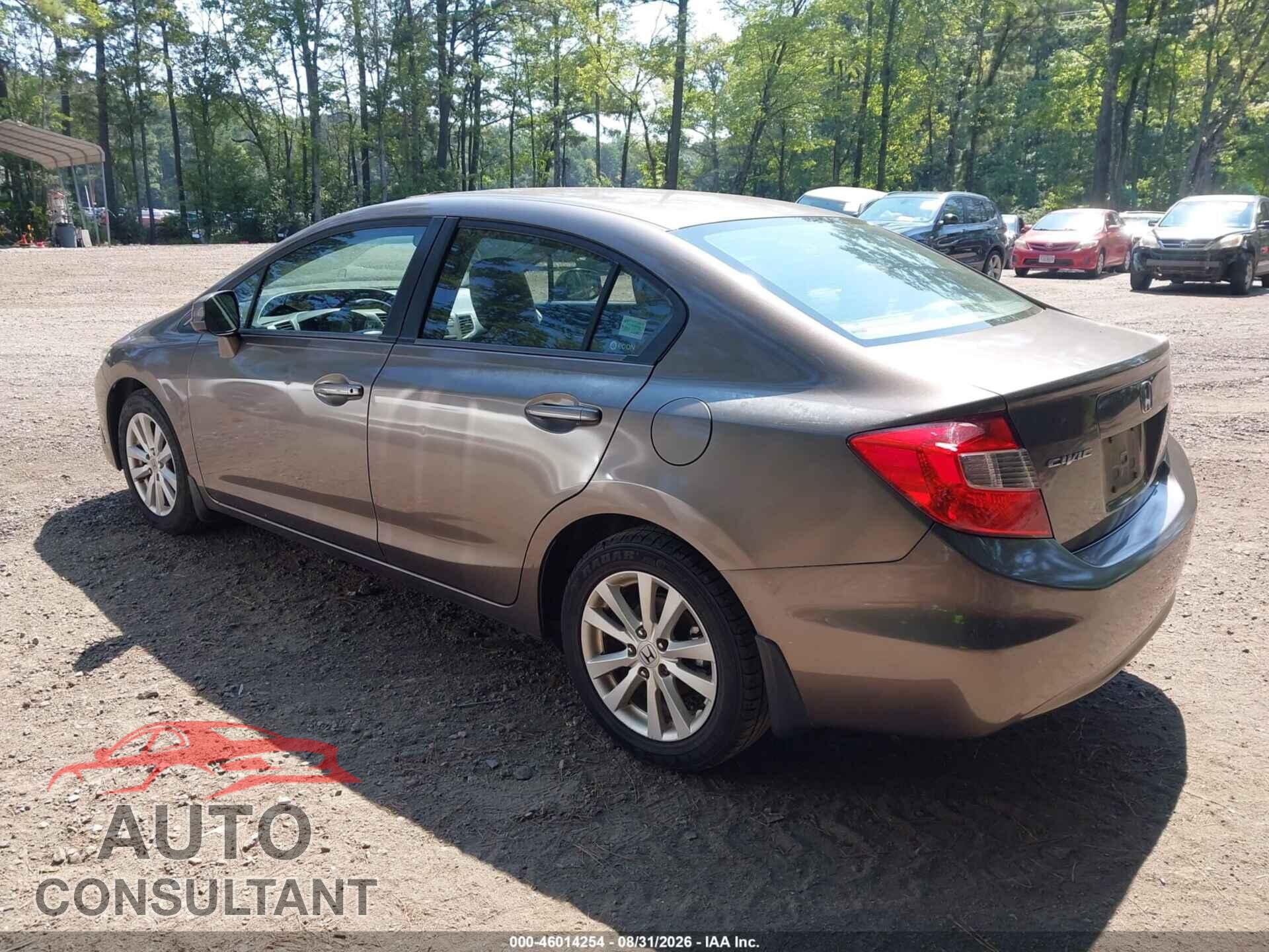 HONDA CIVIC 2012 - 2HGFB2F88CH540159