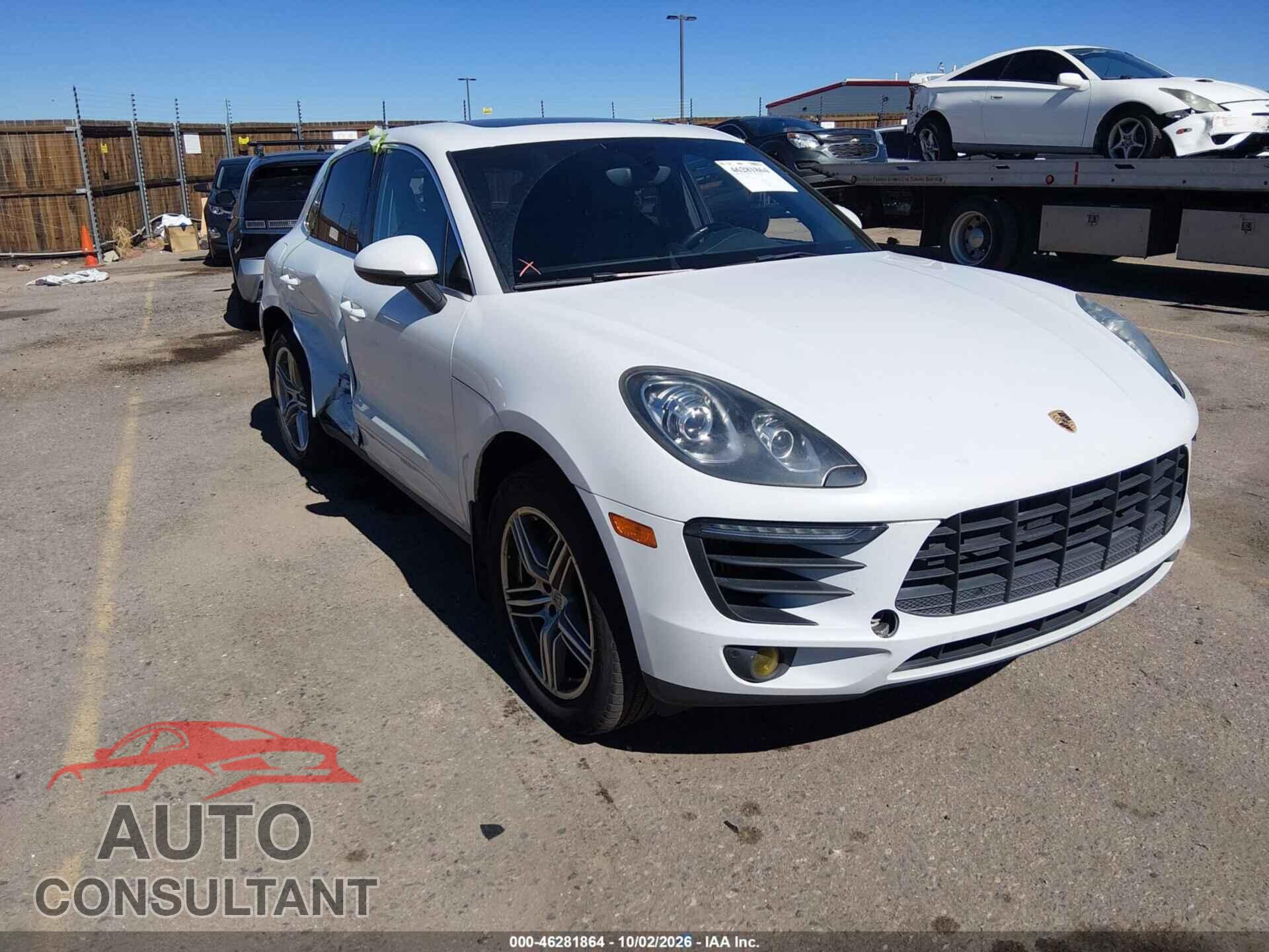 PORSCHE MACAN 2016 - WP1AB2A5XGLB58793