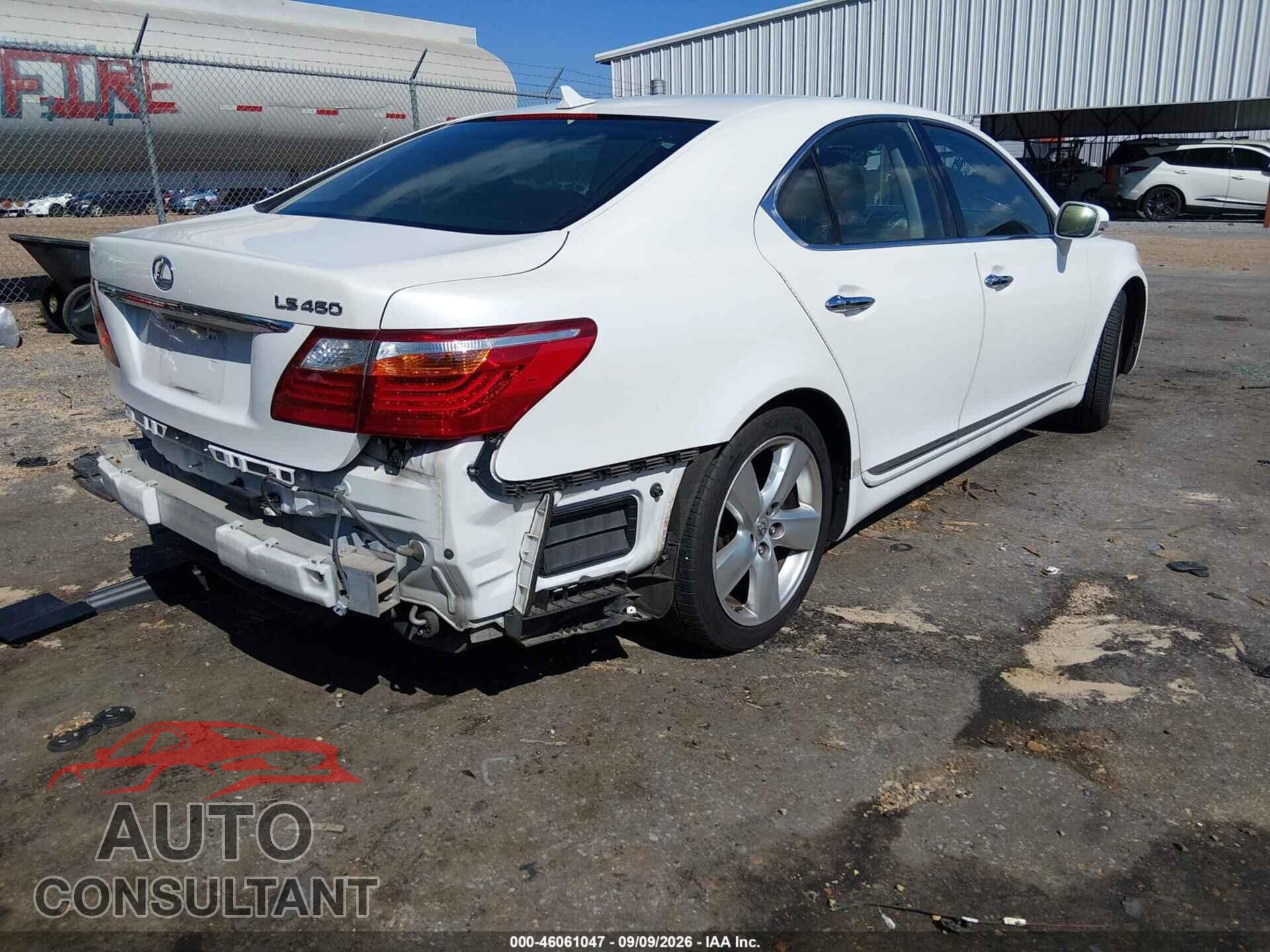LEXUS LS 460 2011 - JTHBL5EF4B5104733