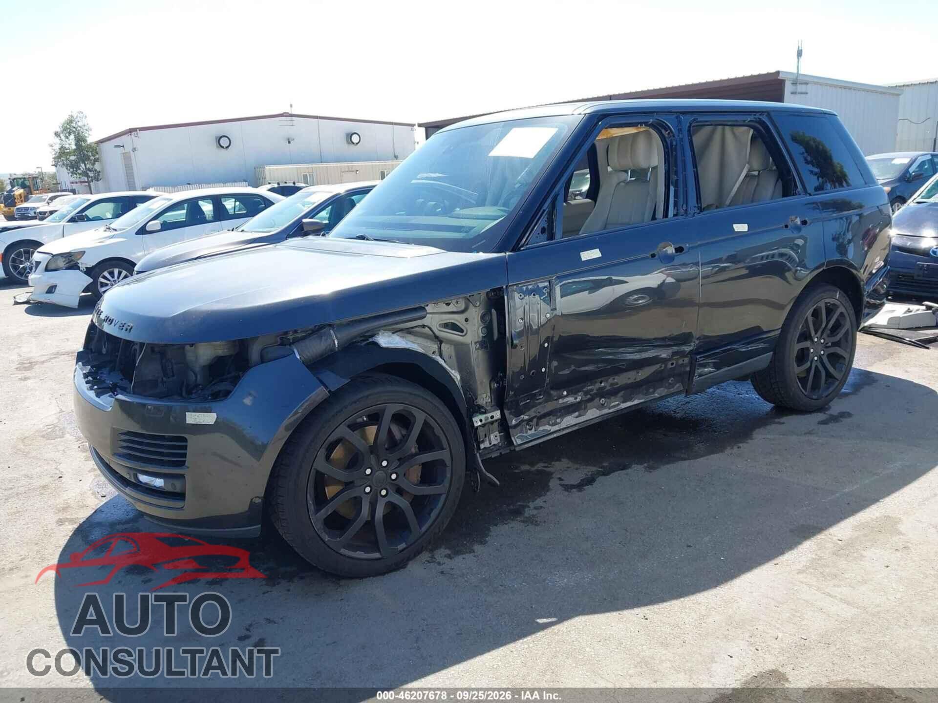 LAND ROVER RANGE ROVER 2013 - SALGS2EF1DA112932