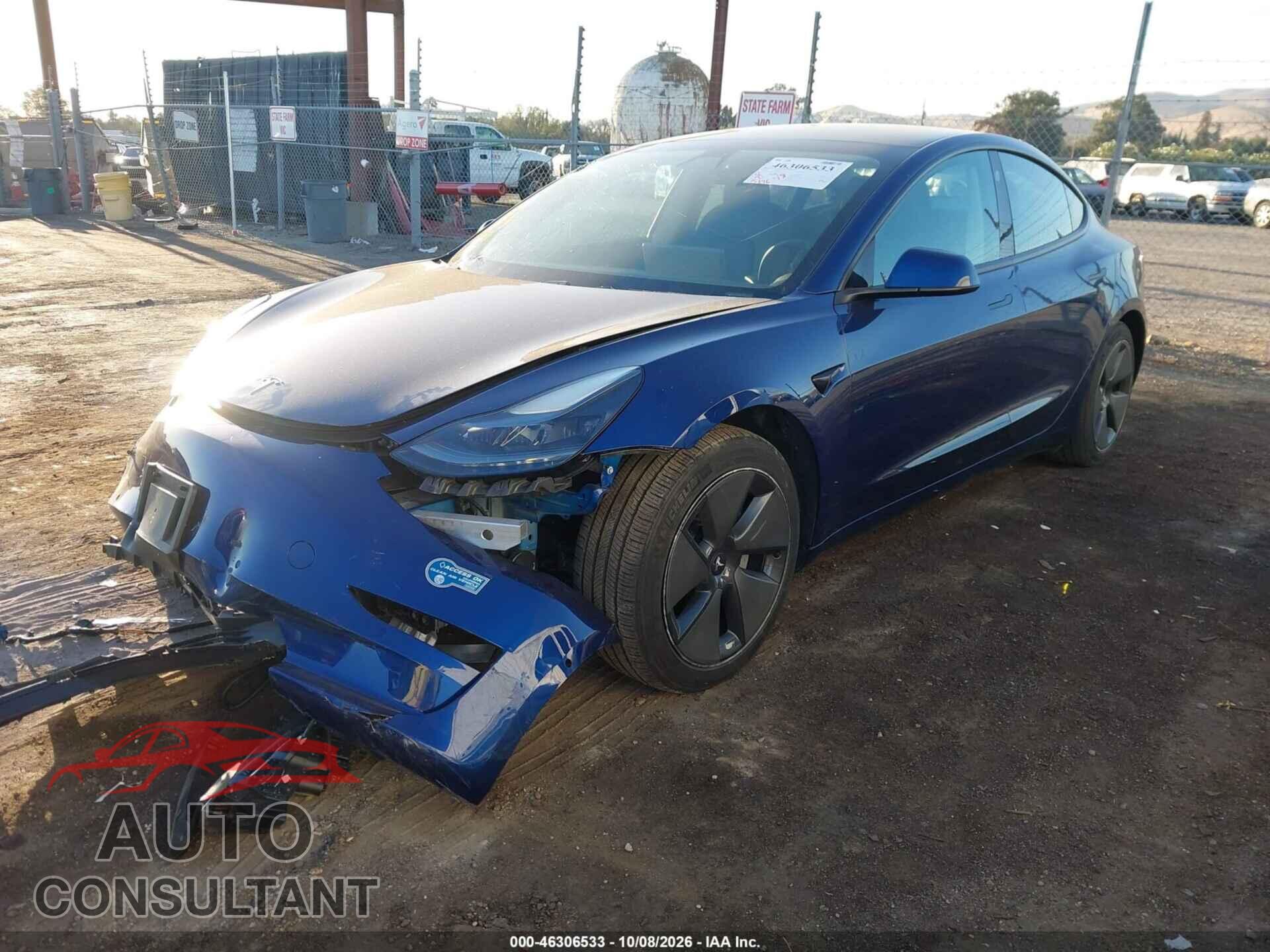 TESLA MODEL 3 2021 - 5YJ3E1EB7MF999013
