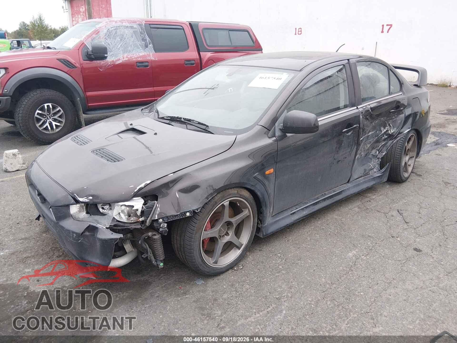 MITSUBISHI LANCER EVOLUTION 2013 - JA32W5FV9DU005024