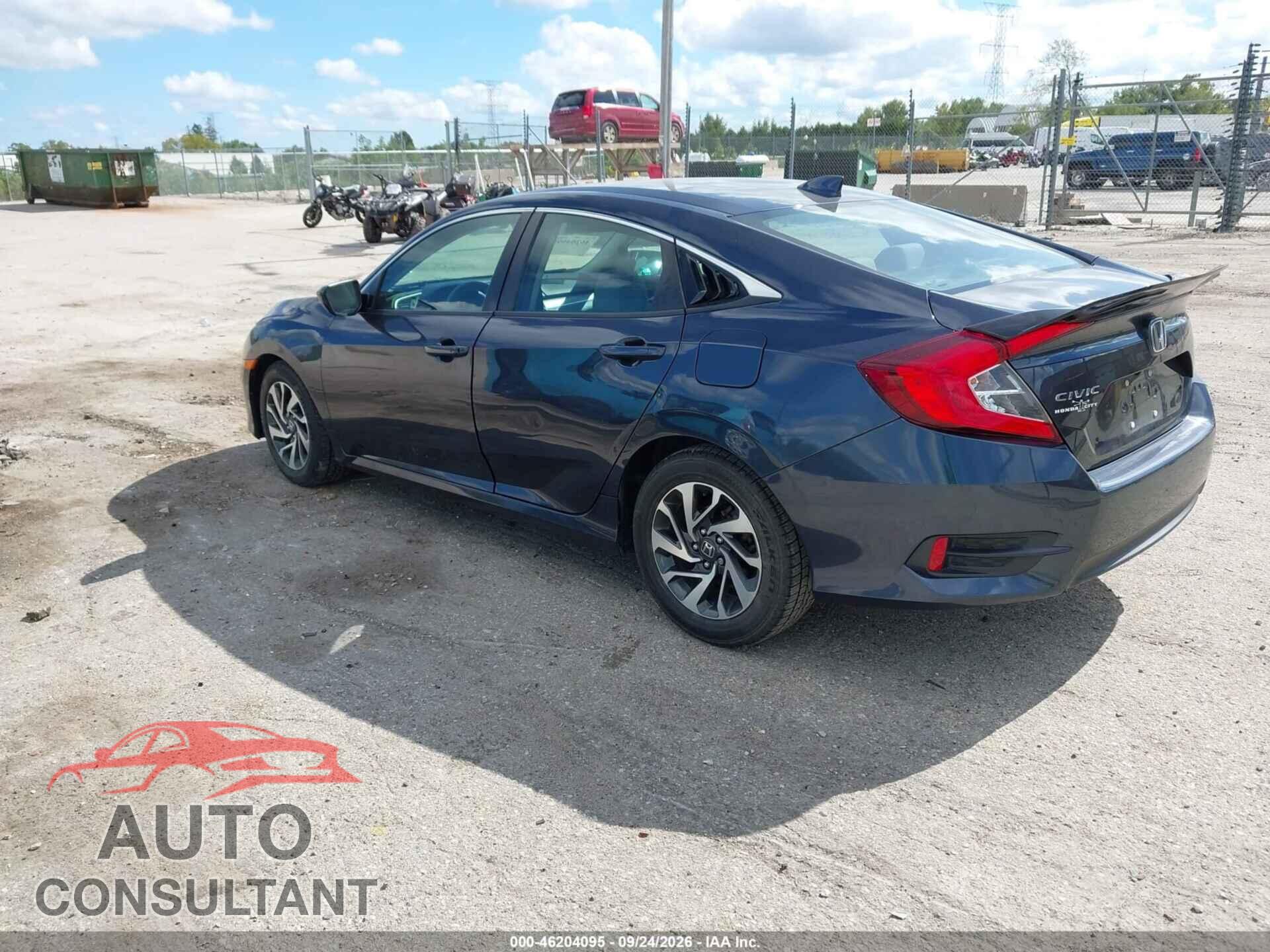HONDA CIVIC 2017 - 19XFC2F87HE015575