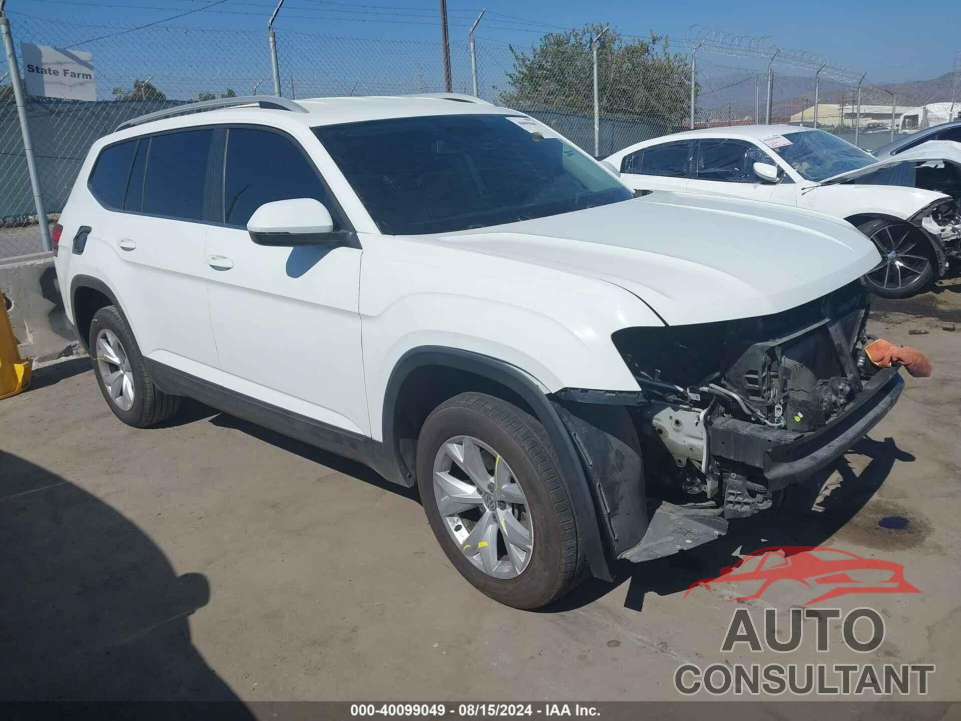 VOLKSWAGEN ATLAS 2018 - 1V2CR2CA7JC567811