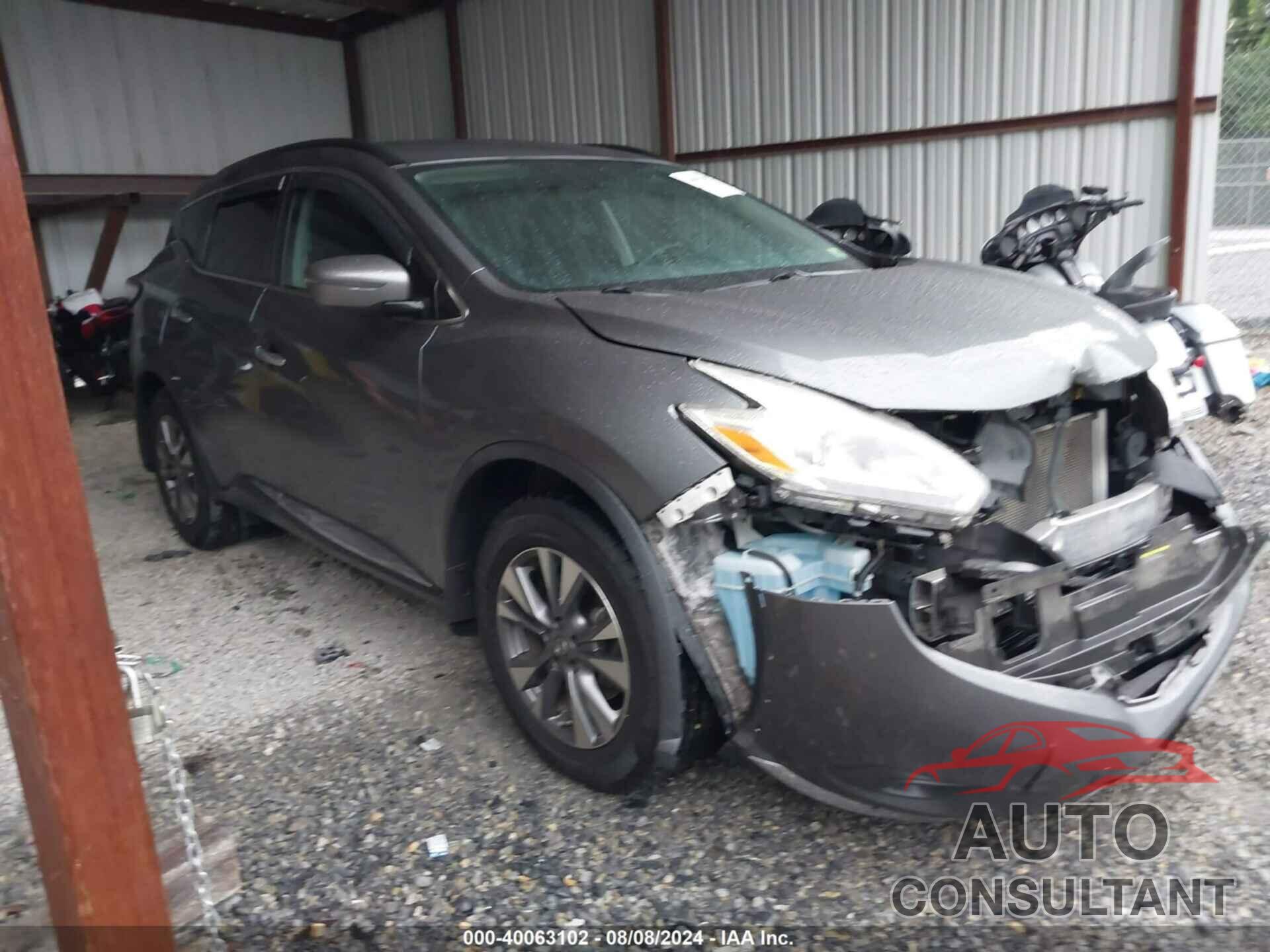 NISSAN MURANO 2017 - 5N1AZ2MG0HN138449