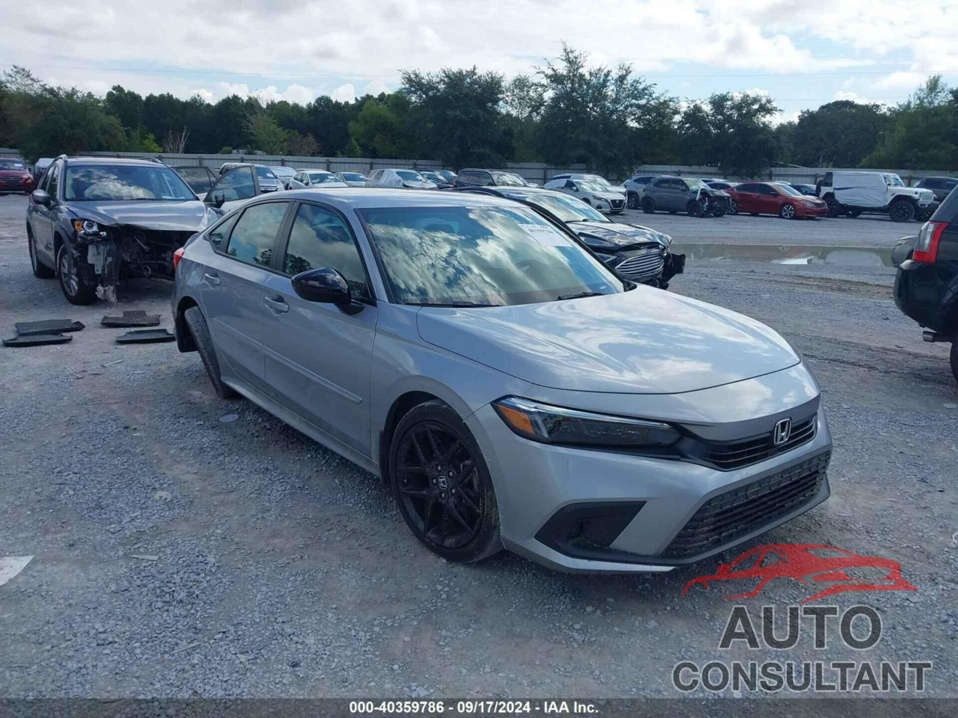 HONDA CIVIC 2022 - 2HGFE2F59NH566141