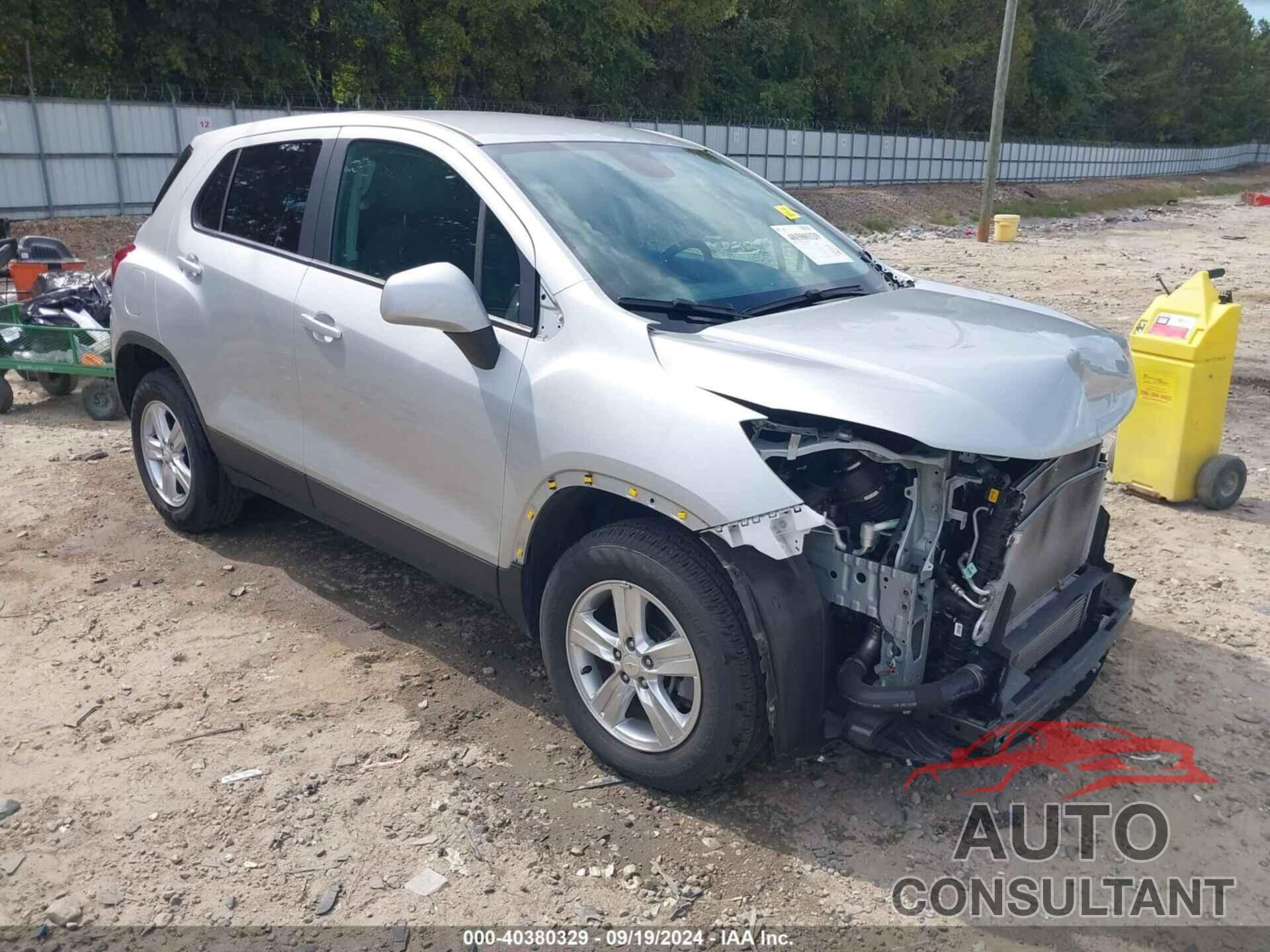 CHEVROLET TRAX 2022 - KL7CJNSM4NB543352