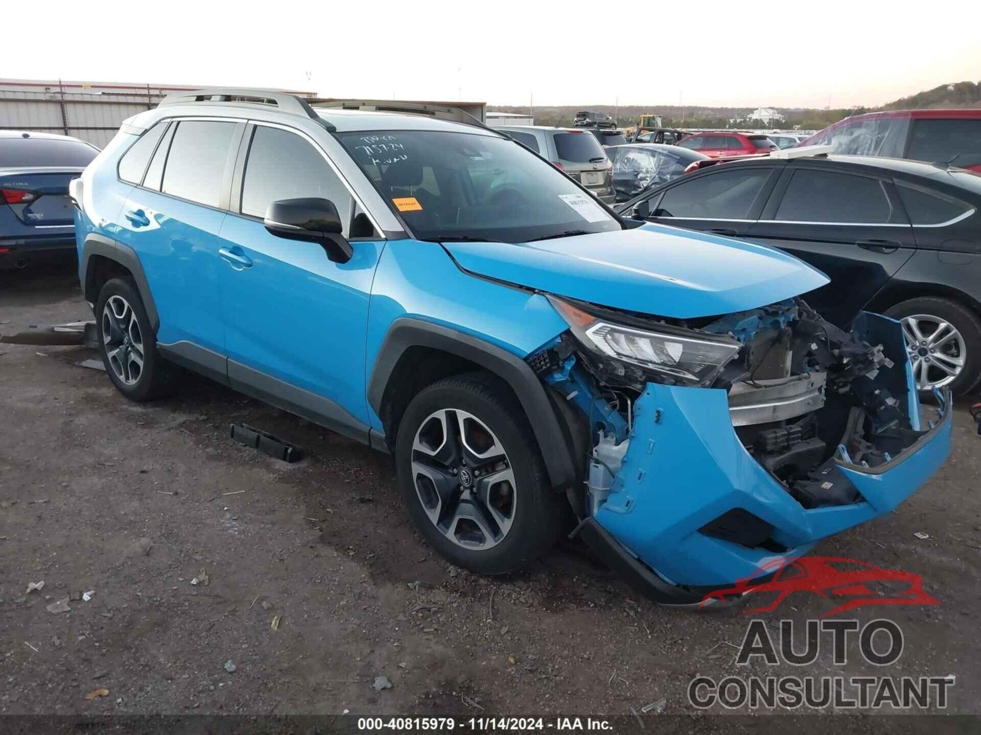 TOYOTA RAV4 2019 - 2T3J1RFV9KW013109