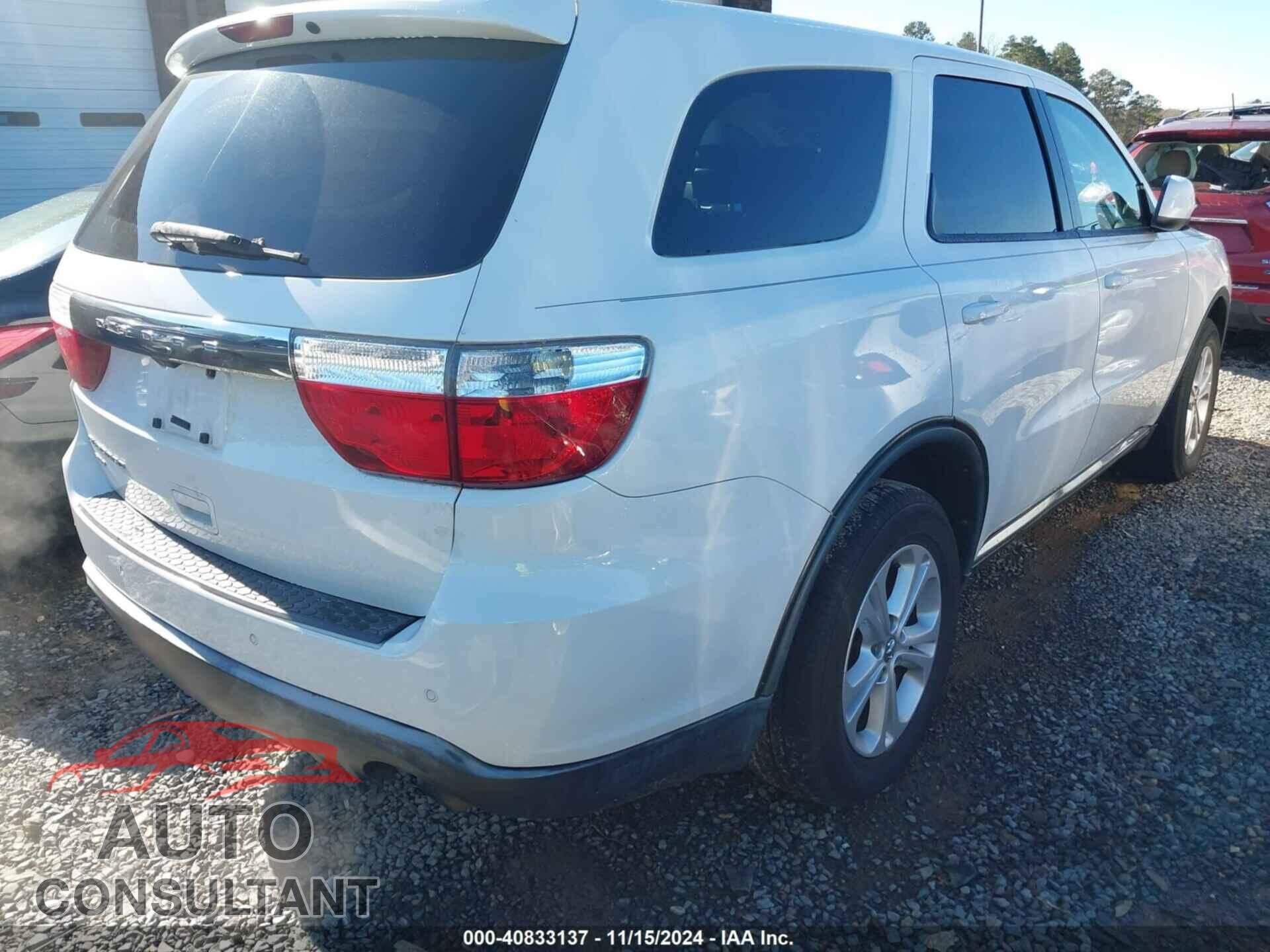 DODGE DURANGO 2013 - 1C4RDJAG6DC651490