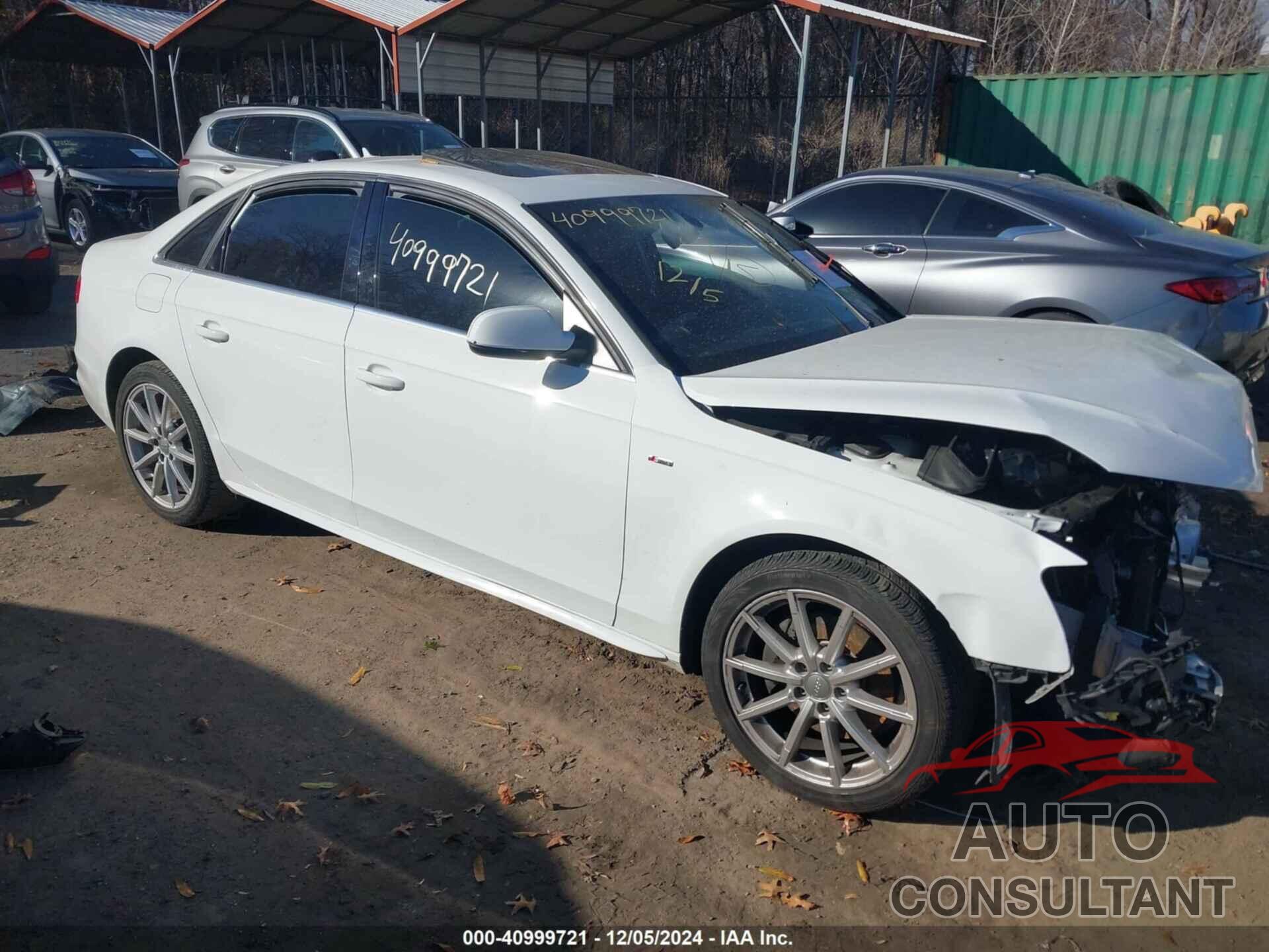 AUDI A4 2016 - WAUBFAFL6GN010833