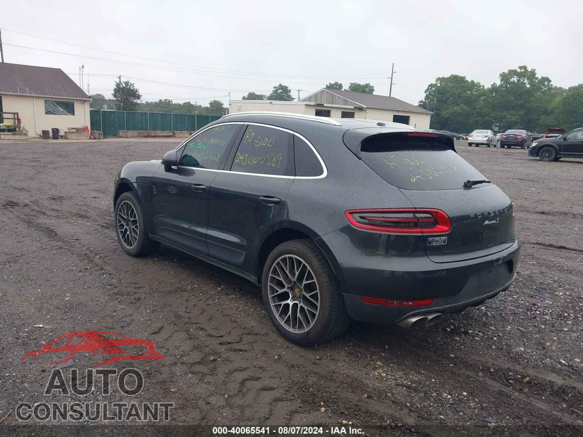 PORSCHE MACAN 2017 - WP1AB2A59HLB17069