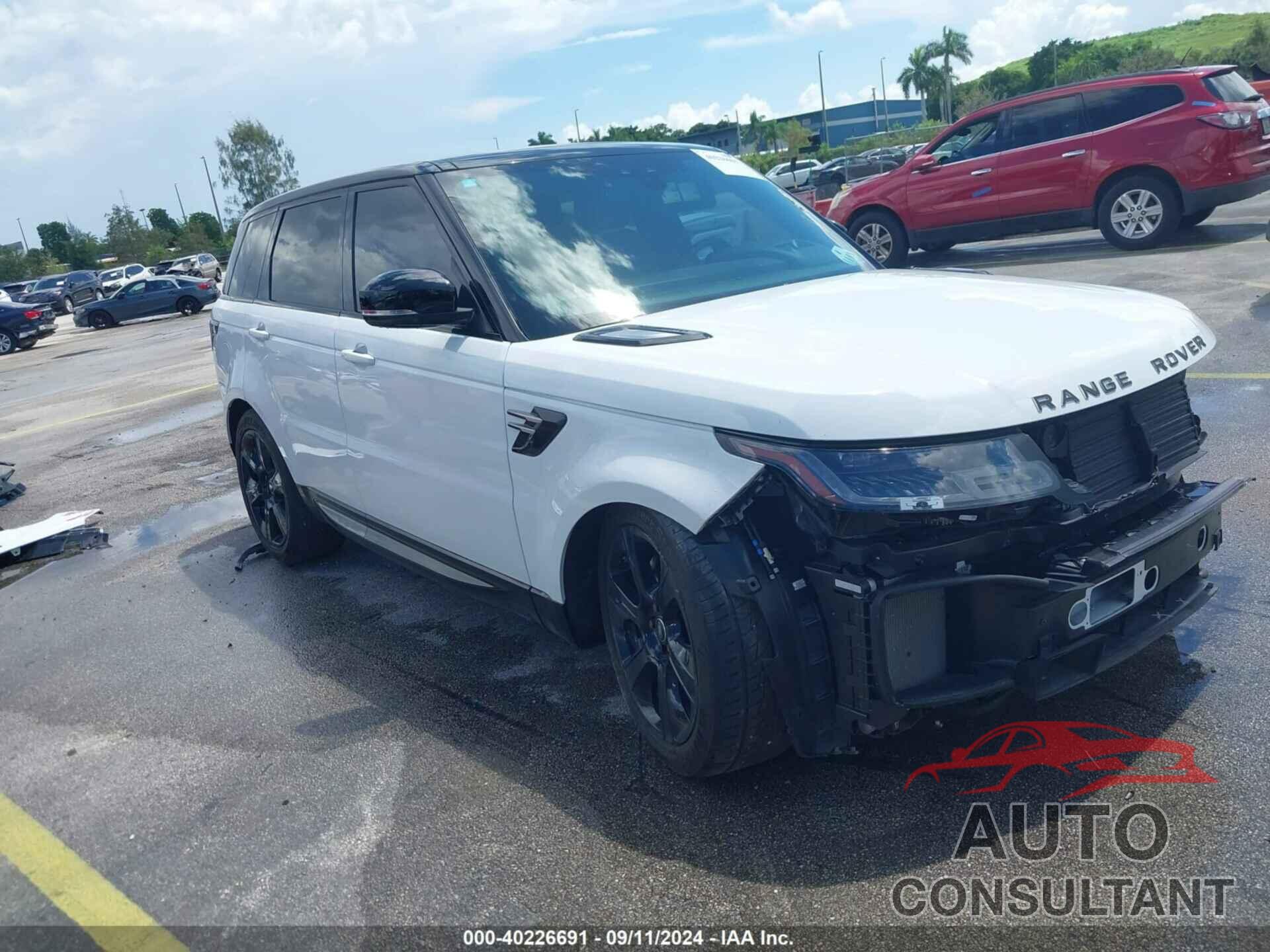 LAND ROVER RANGE ROVER SPORT 2019 - SALWR2RV5KA415248