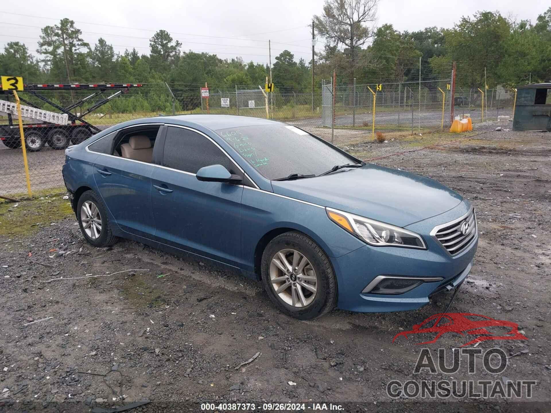 HYUNDAI SONATA 2016 - 5NPE24AF7GH369719