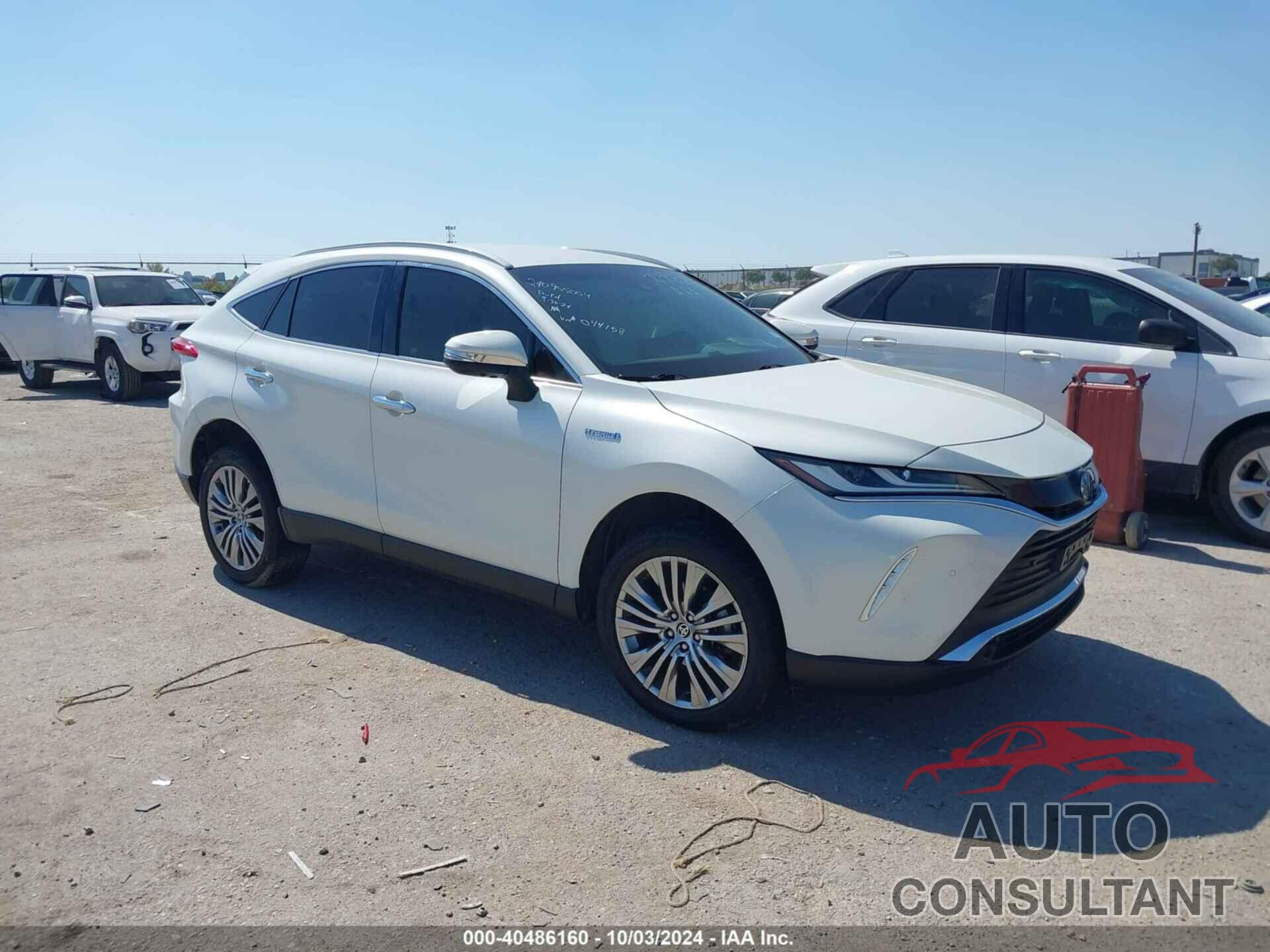 TOYOTA VENZA 2021 - JTEAAAAH1MJ044158