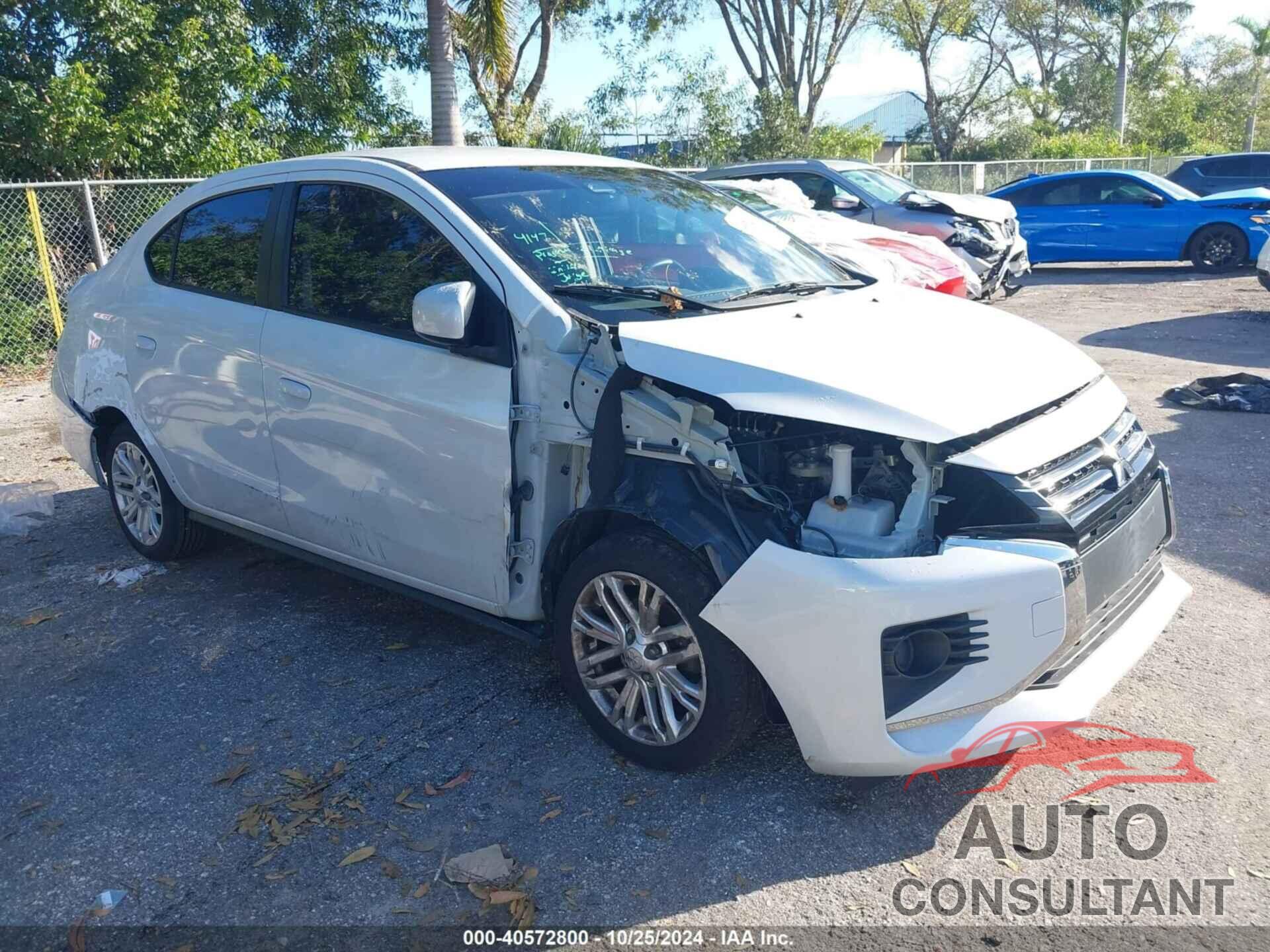MITSUBISHI MIRAGE G4 2021 - ML32FUFJ7MHF02189