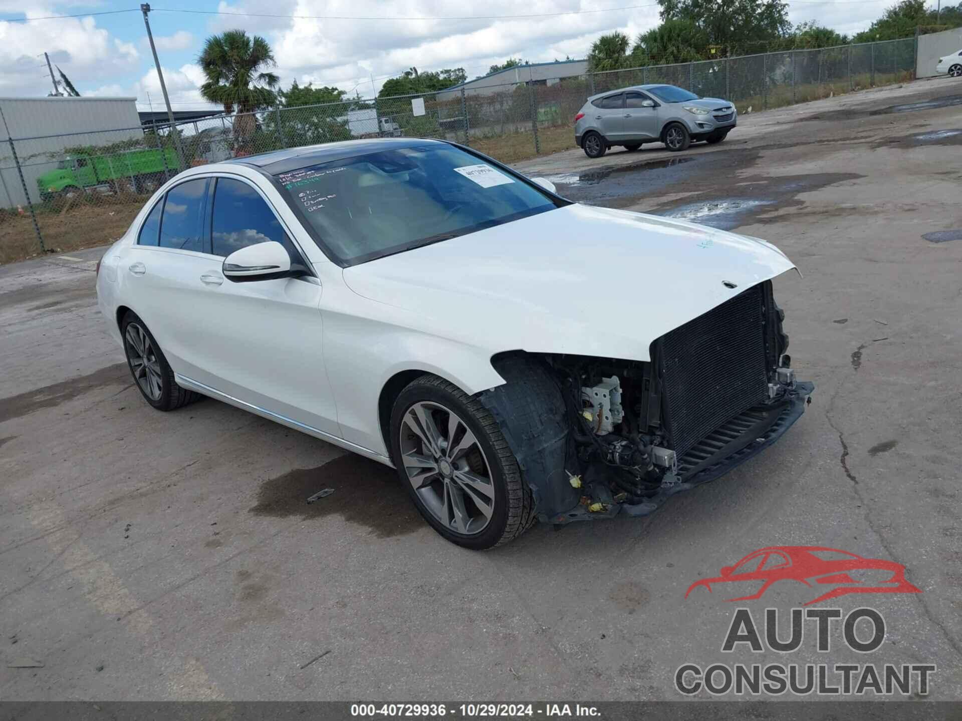MERCEDES-BENZ C 300 2016 - 55SWF4JBXGU131575