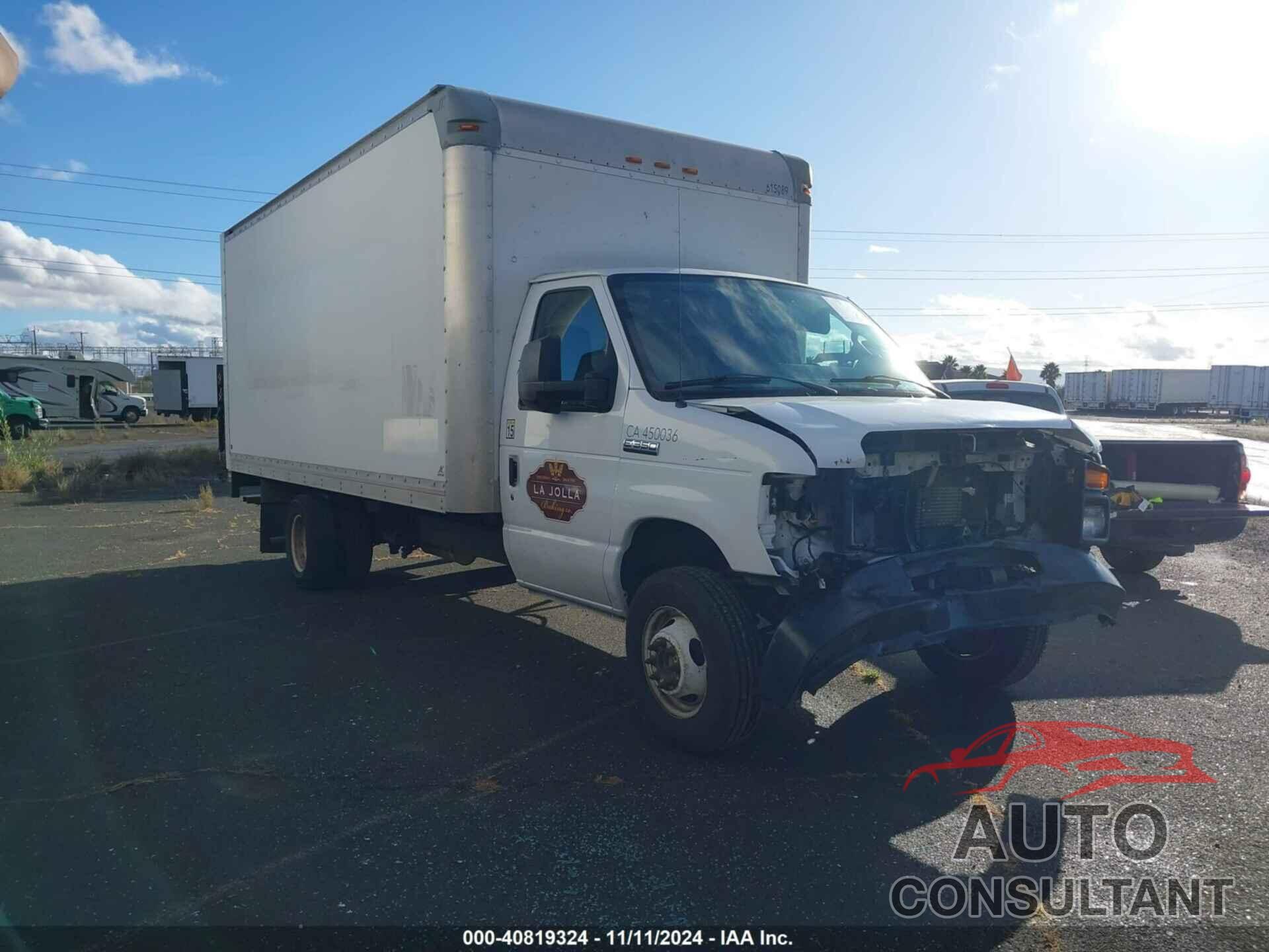 FORD E-350 CUTAWAY 2016 - 1FDWE3FL6GDC41283