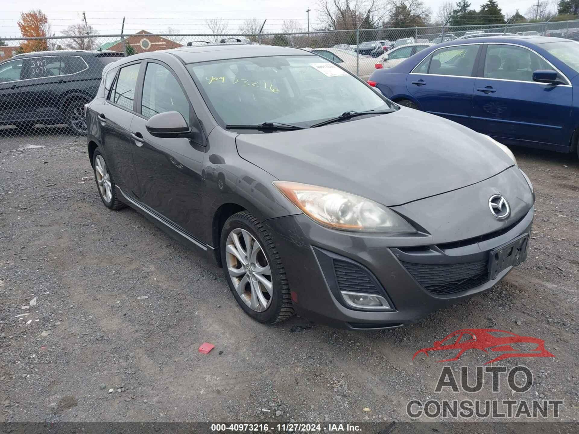 MAZDA MAZDA3 2010 - JM1BL1H50A1327936