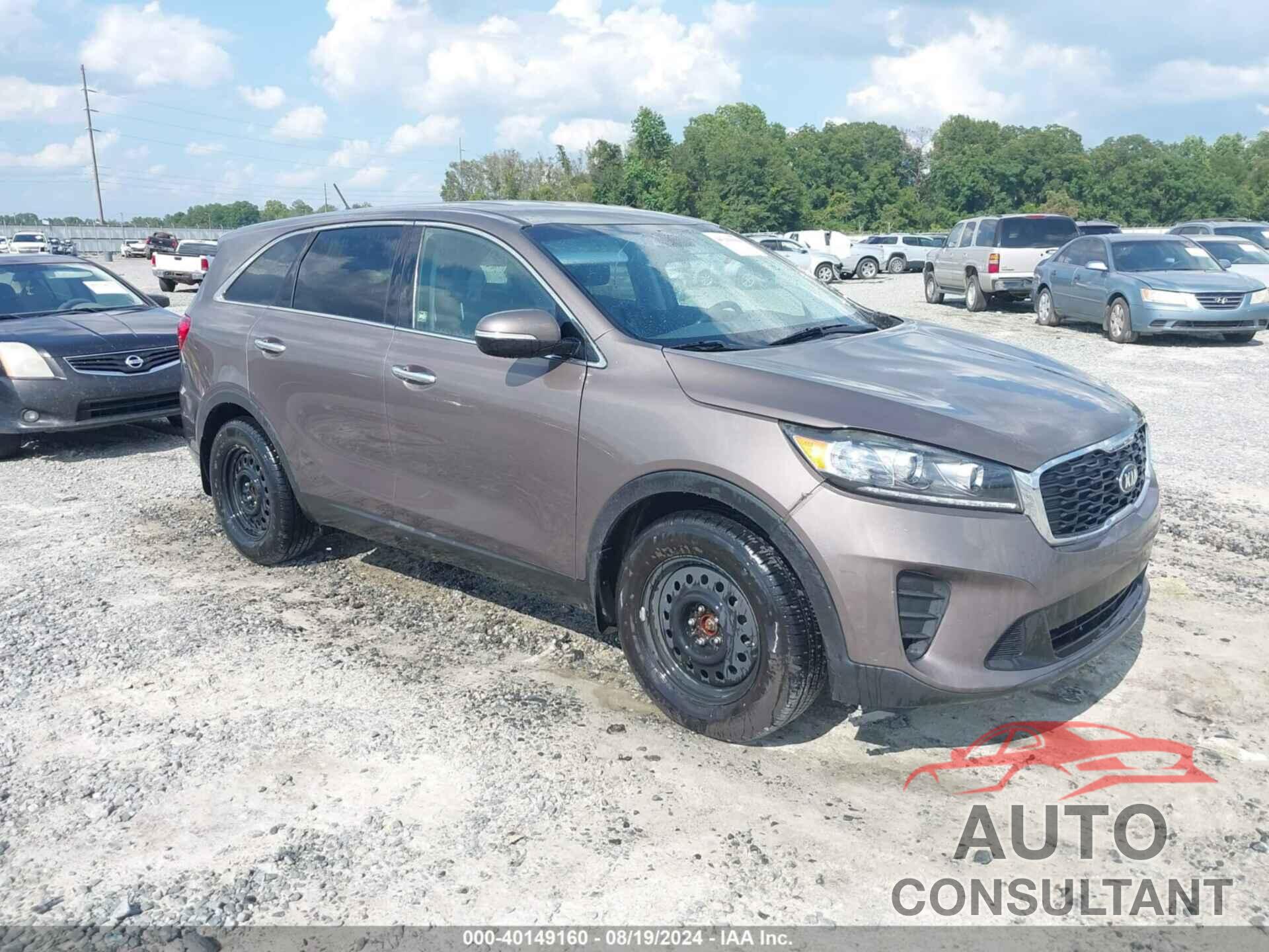 KIA SORENTO 2019 - 5XYPG4A35KG566484
