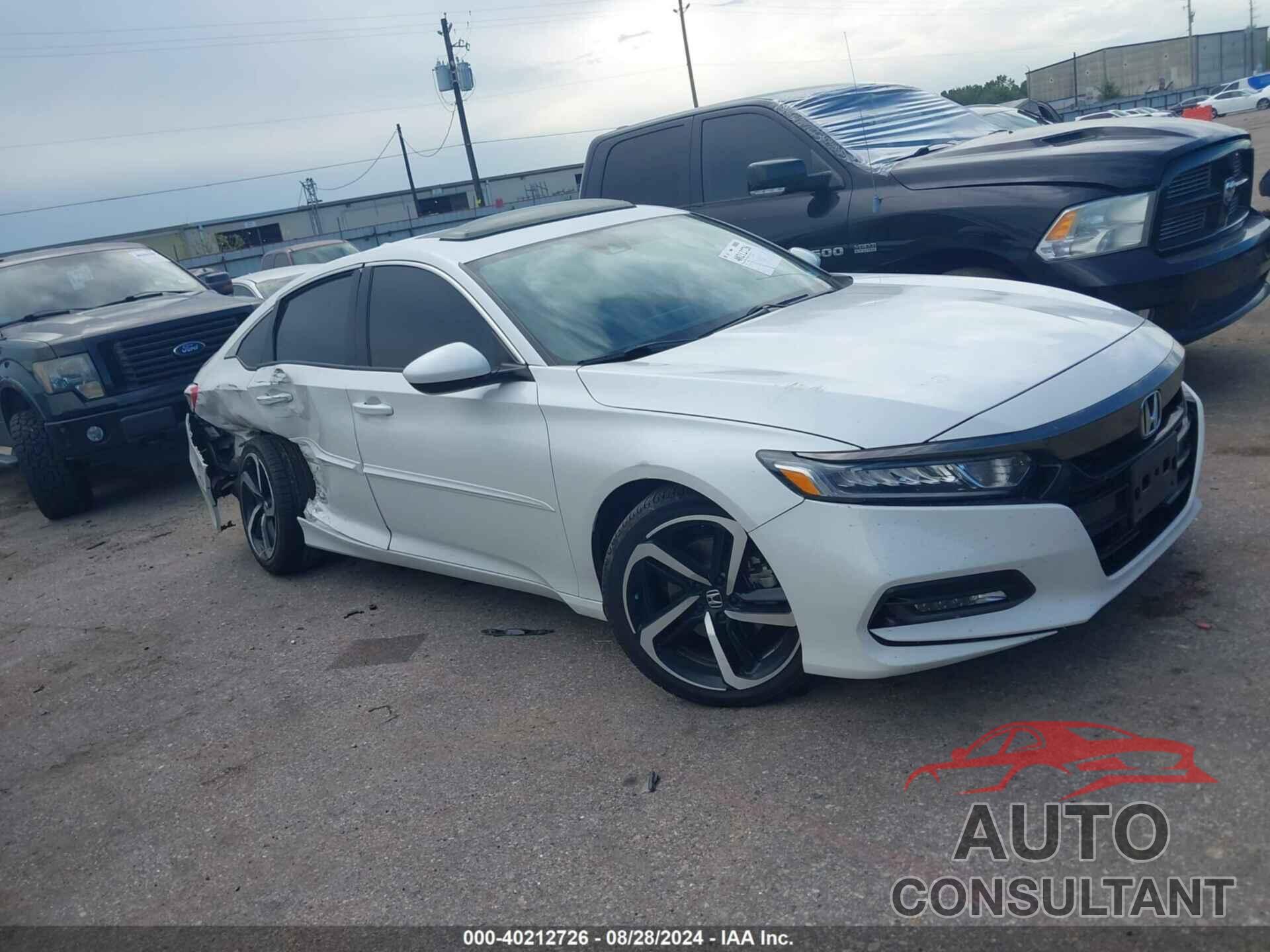 HONDA ACCORD 2019 - 1HGCV2F39KA023349