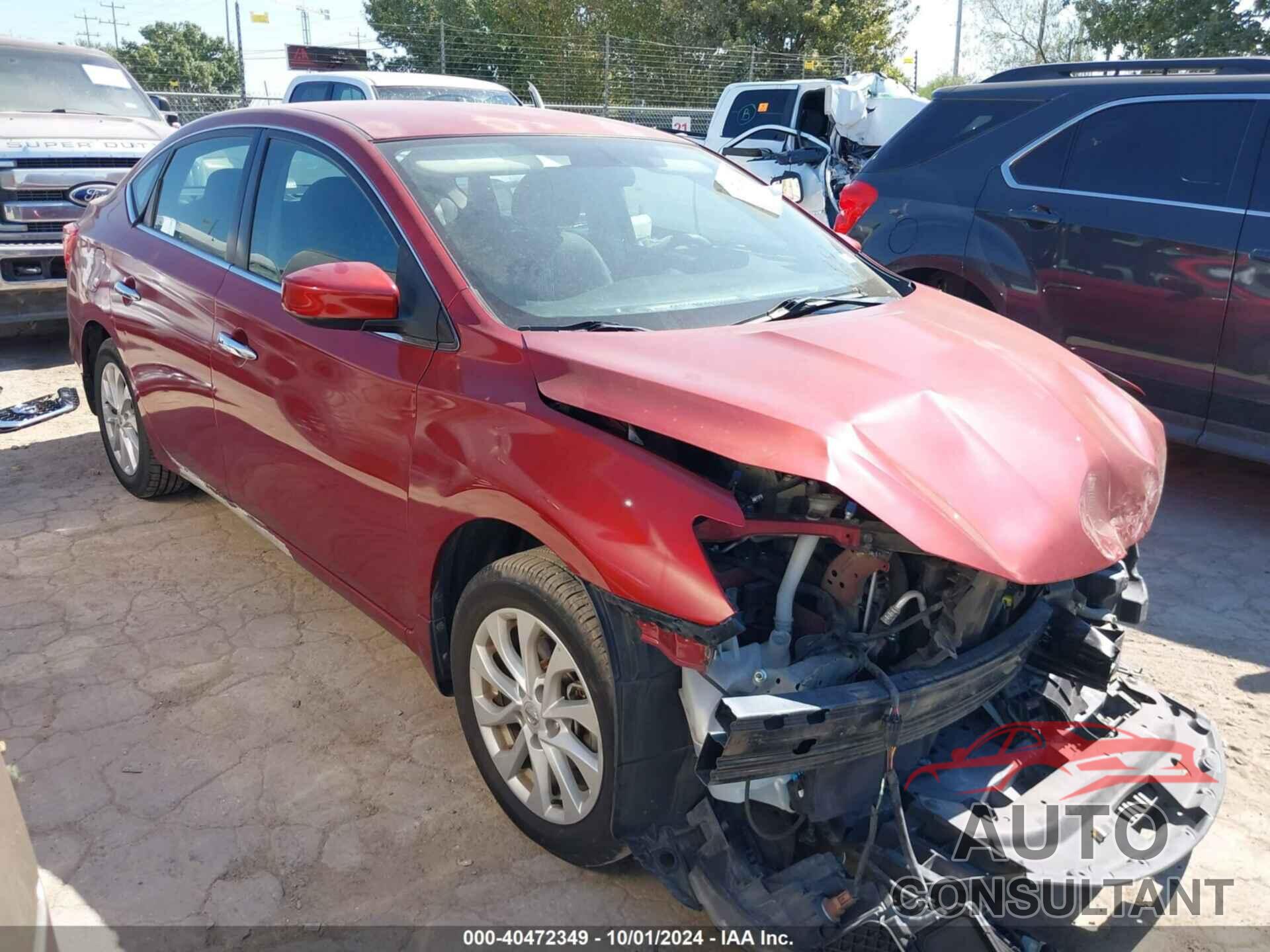 NISSAN SENTRA 2018 - 3N1AB7APXJY228360