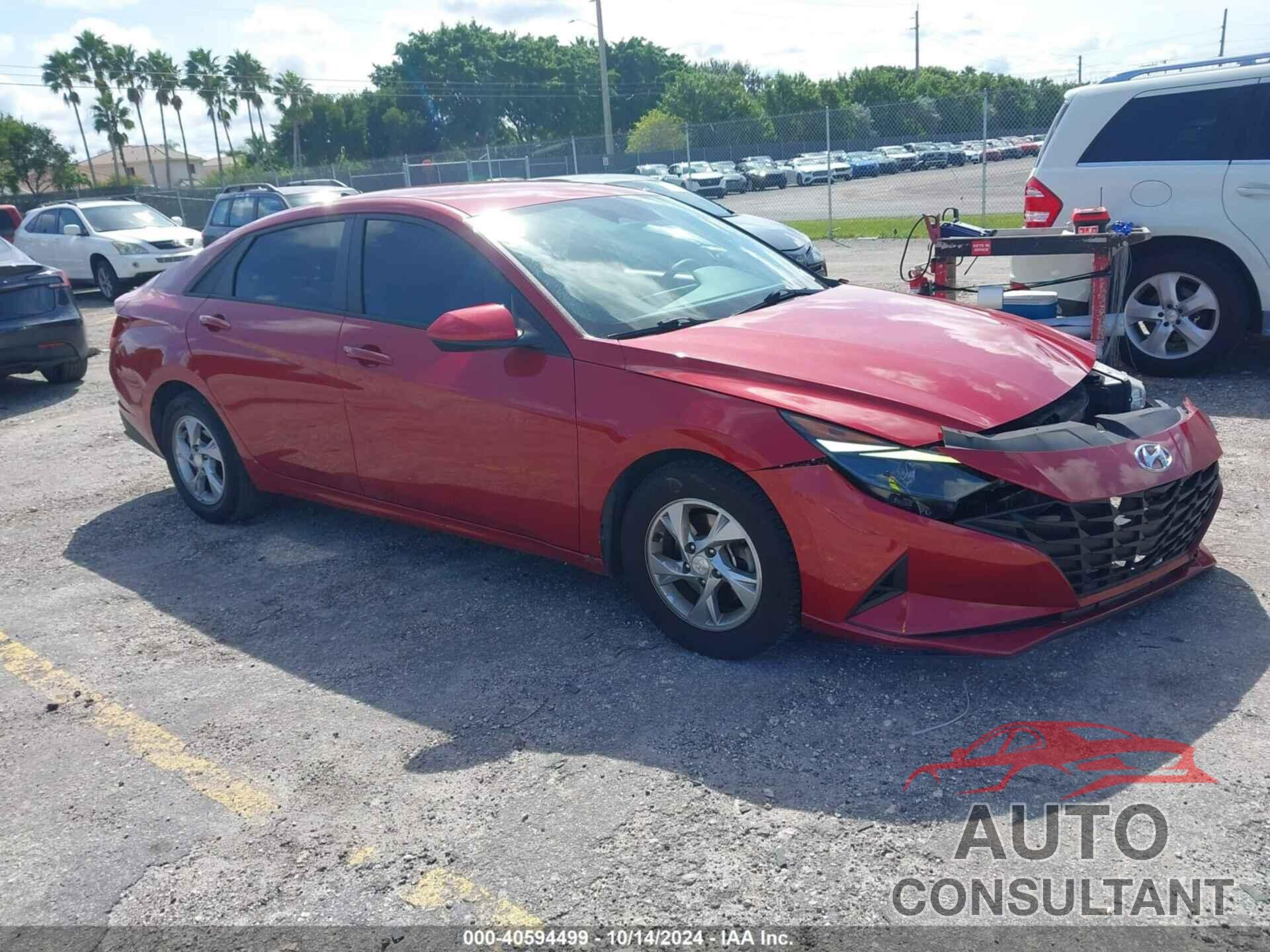 HYUNDAI ELANTRA 2021 - KMHLL4AG4MU141719