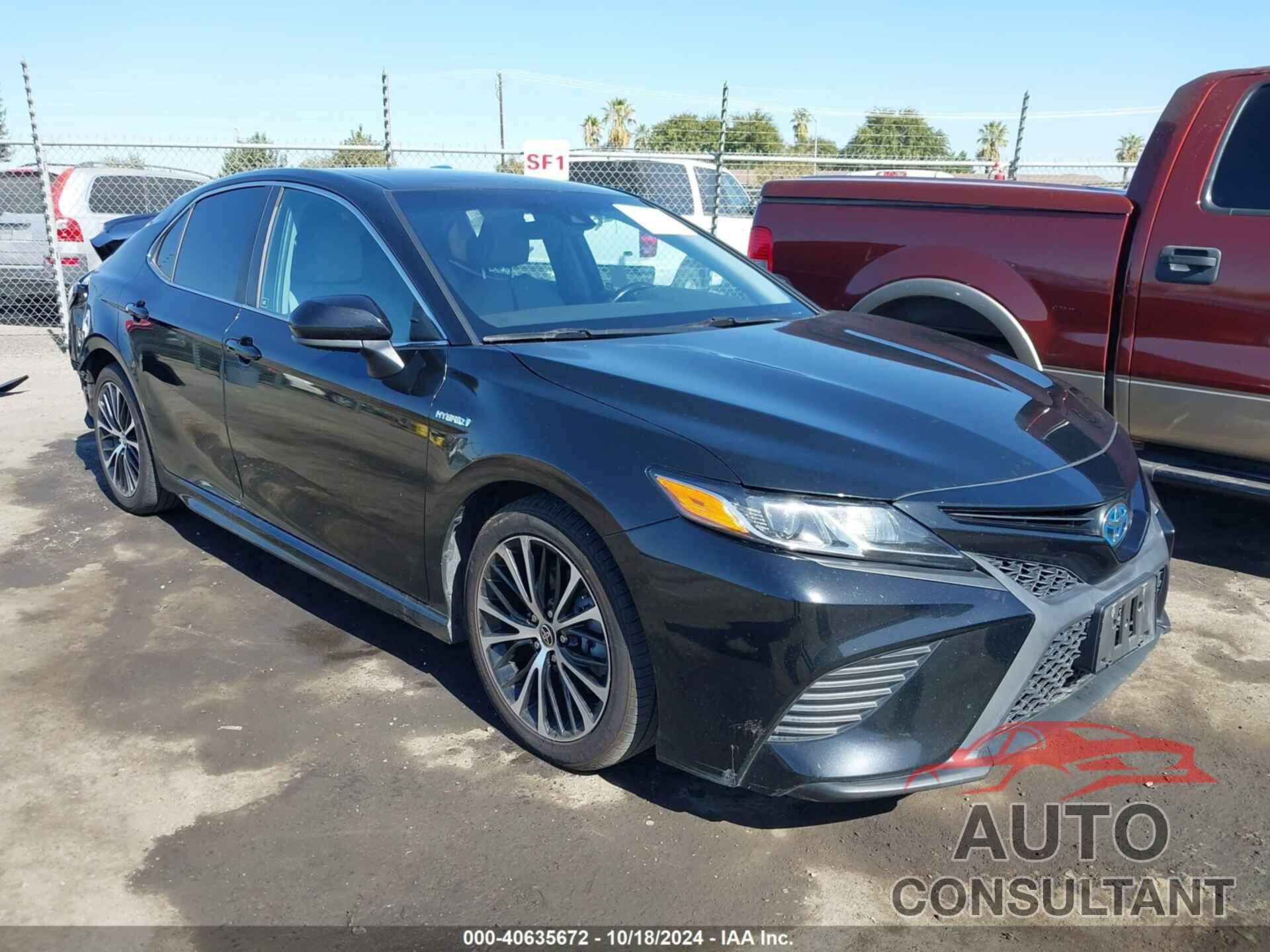 TOYOTA CAMRY 2020 - 4T1G31AK9LU017240