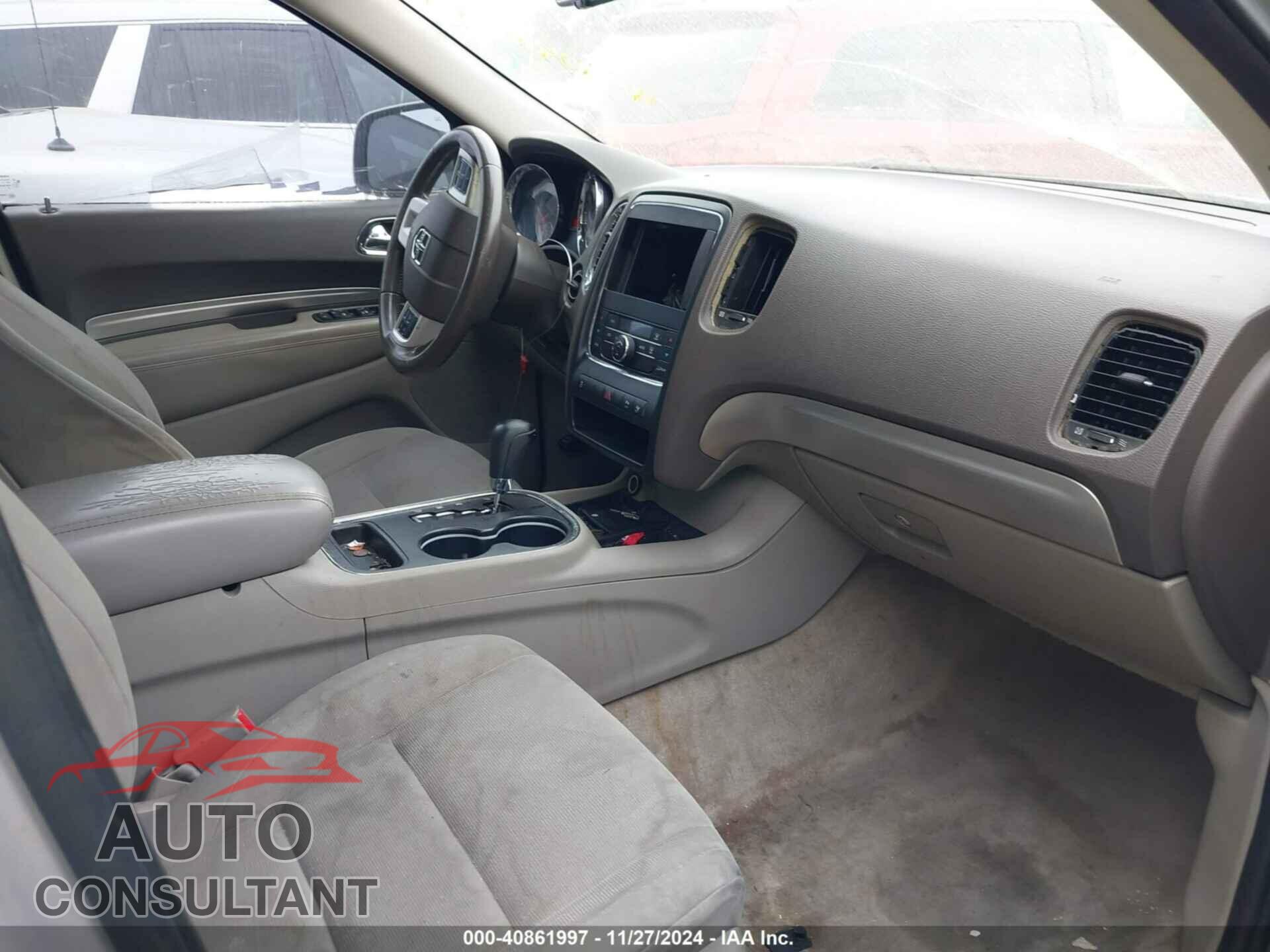 DODGE DURANGO 2011 - 1D4RD2GG2BC711505