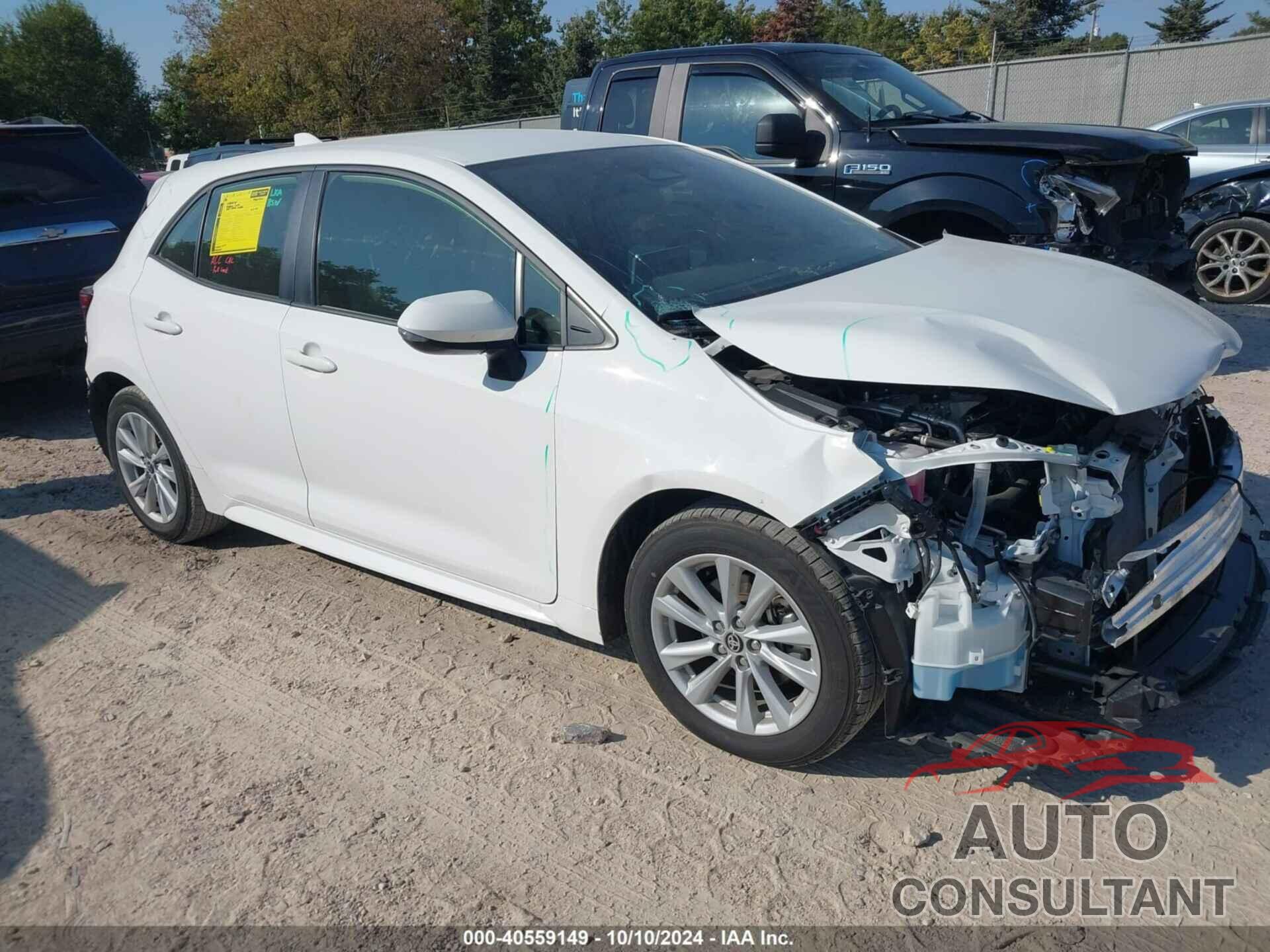 TOYOTA COROLLA 2023 - JTND4MBE1P3213646