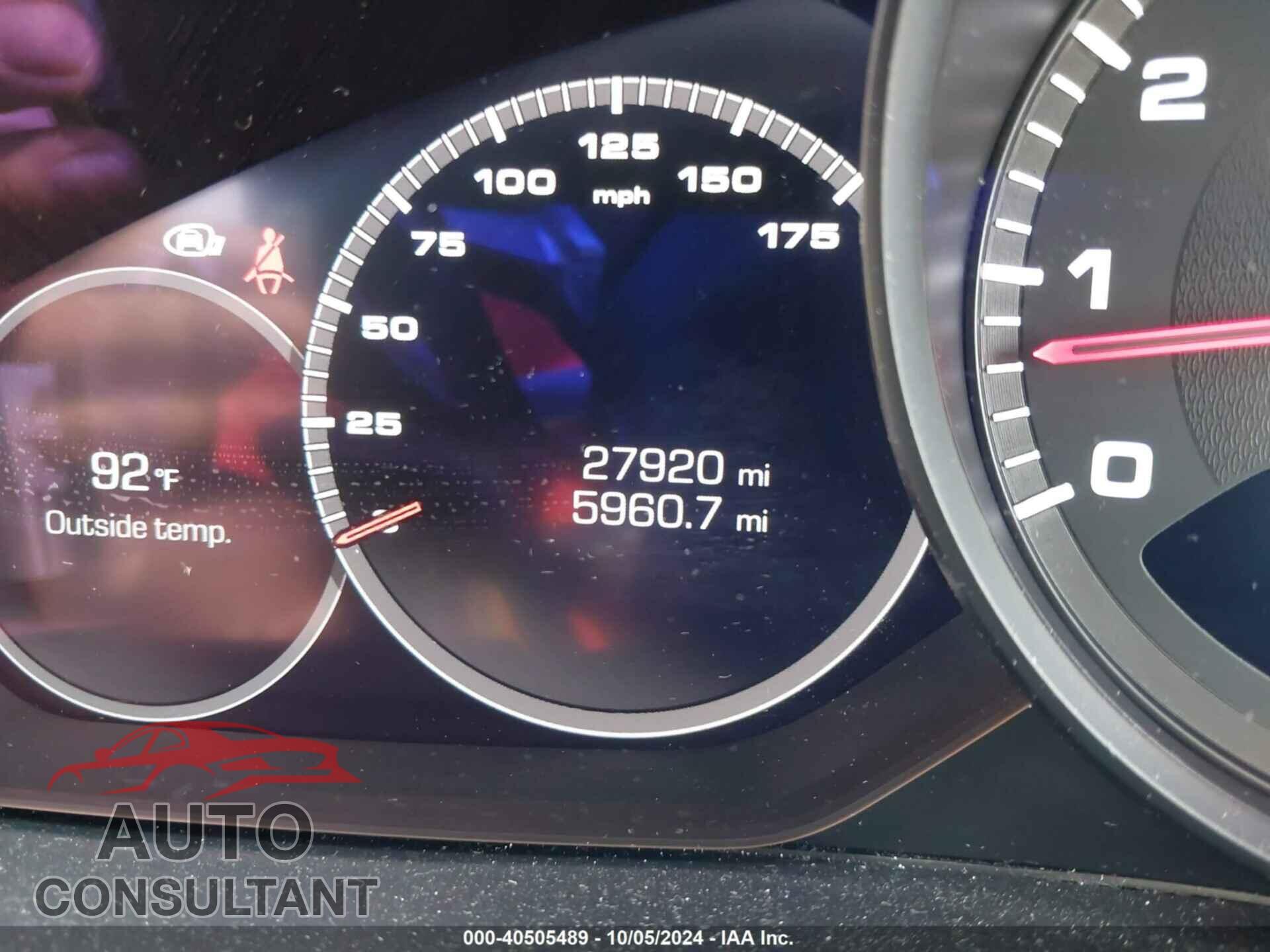PORSCHE CAYENNE 2019 - WP1AA2AY7KDA04476