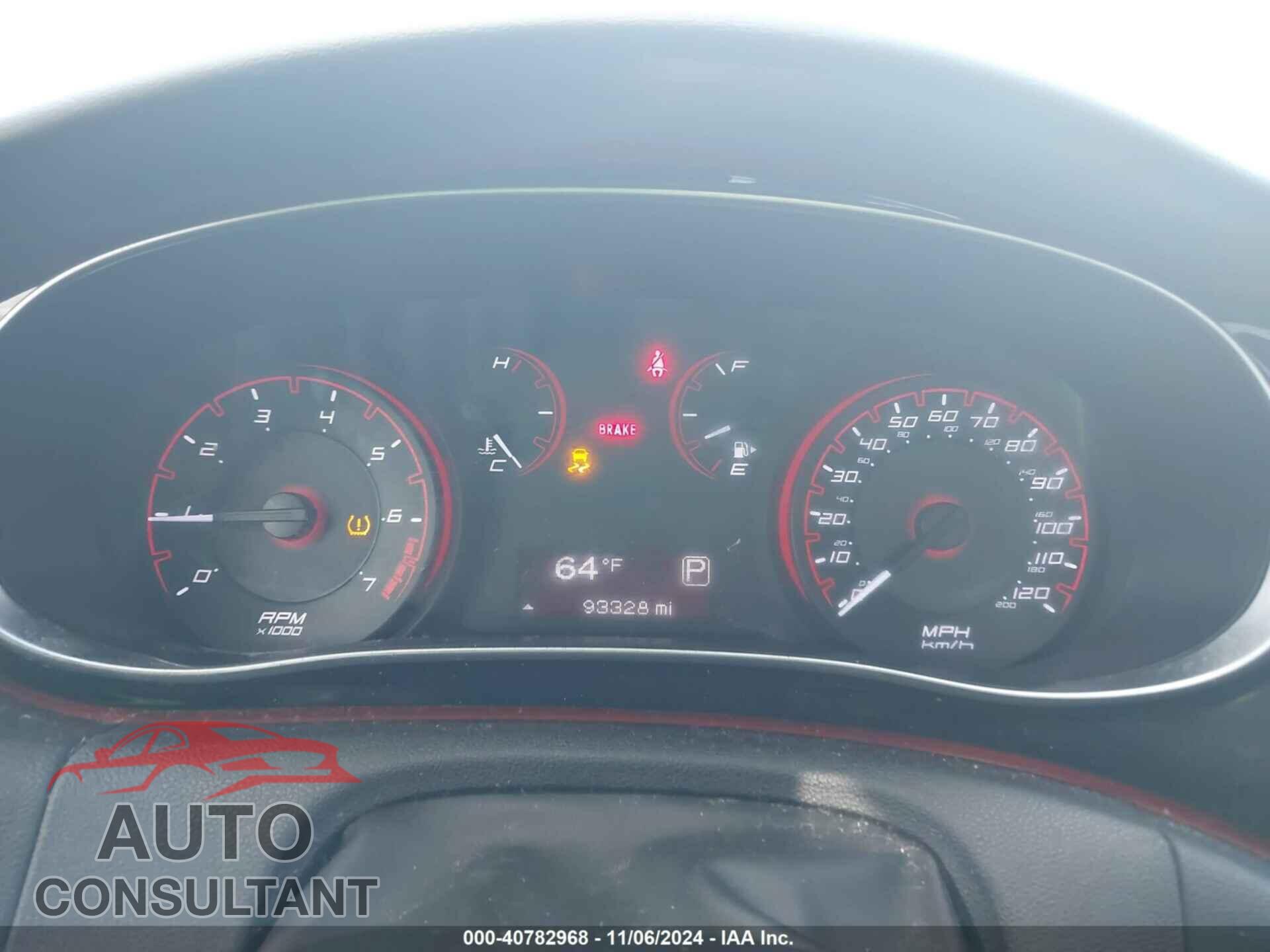 DODGE DART 2015 - 1C3CDFBB3FD378256