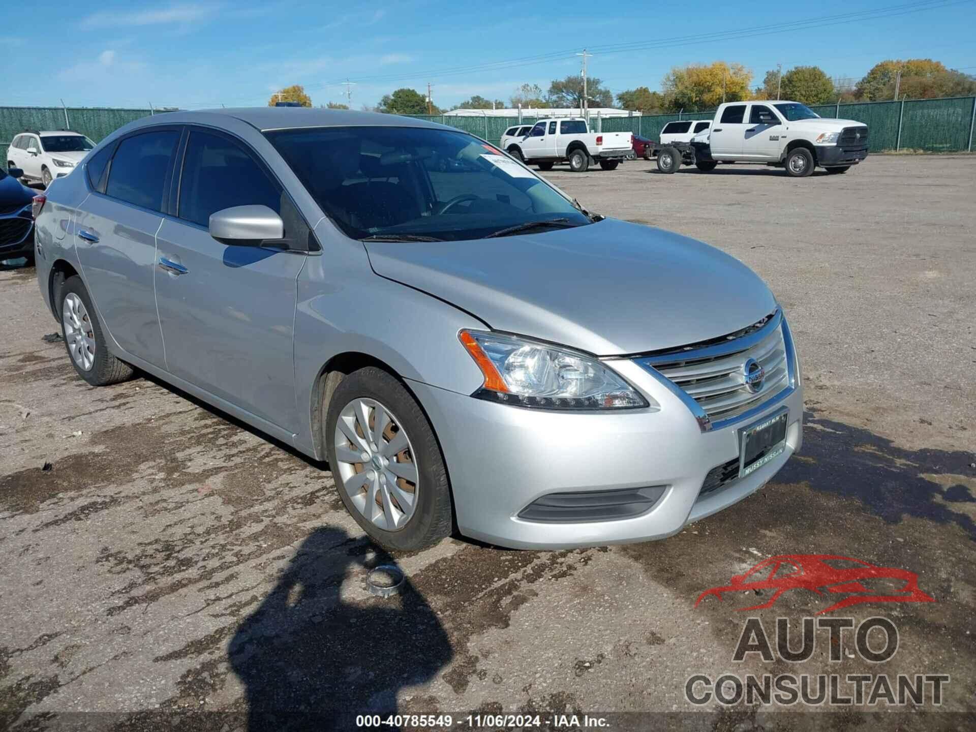 NISSAN SENTRA 2014 - 3N1AB7AP9EY218117