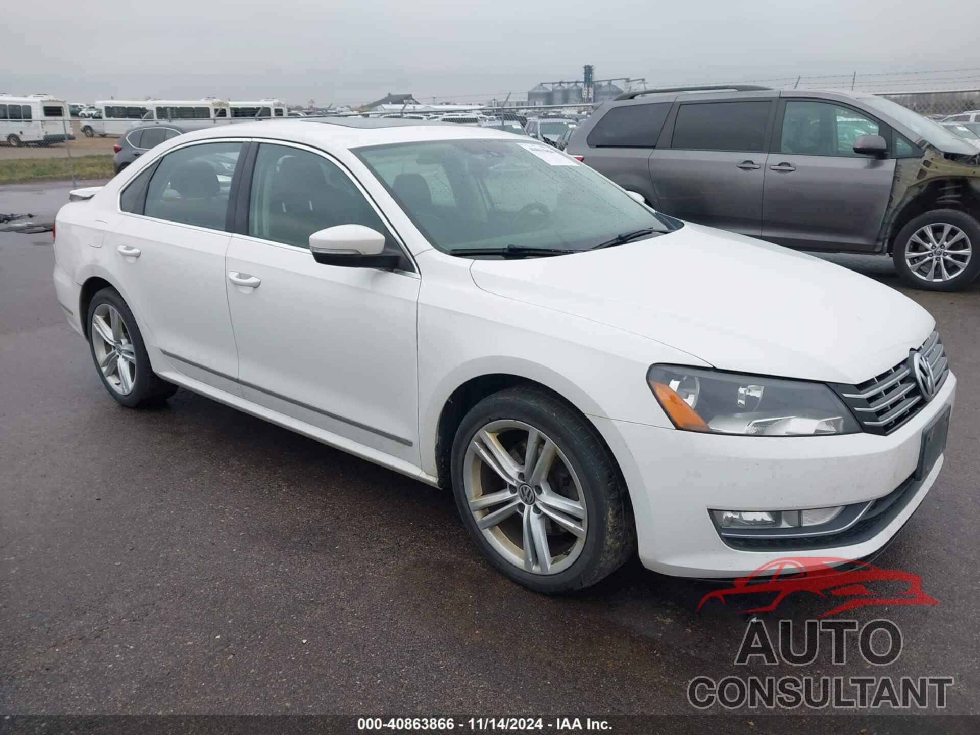 VOLKSWAGEN PASSAT 2014 - 1VWBN7A33EC106134