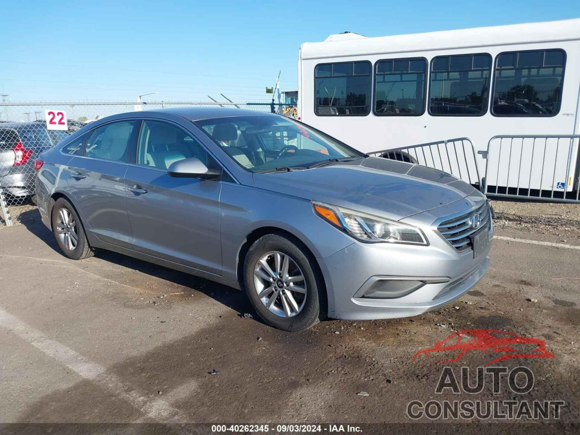 HYUNDAI SONATA 2017 - 5NPE24AF7HH484497