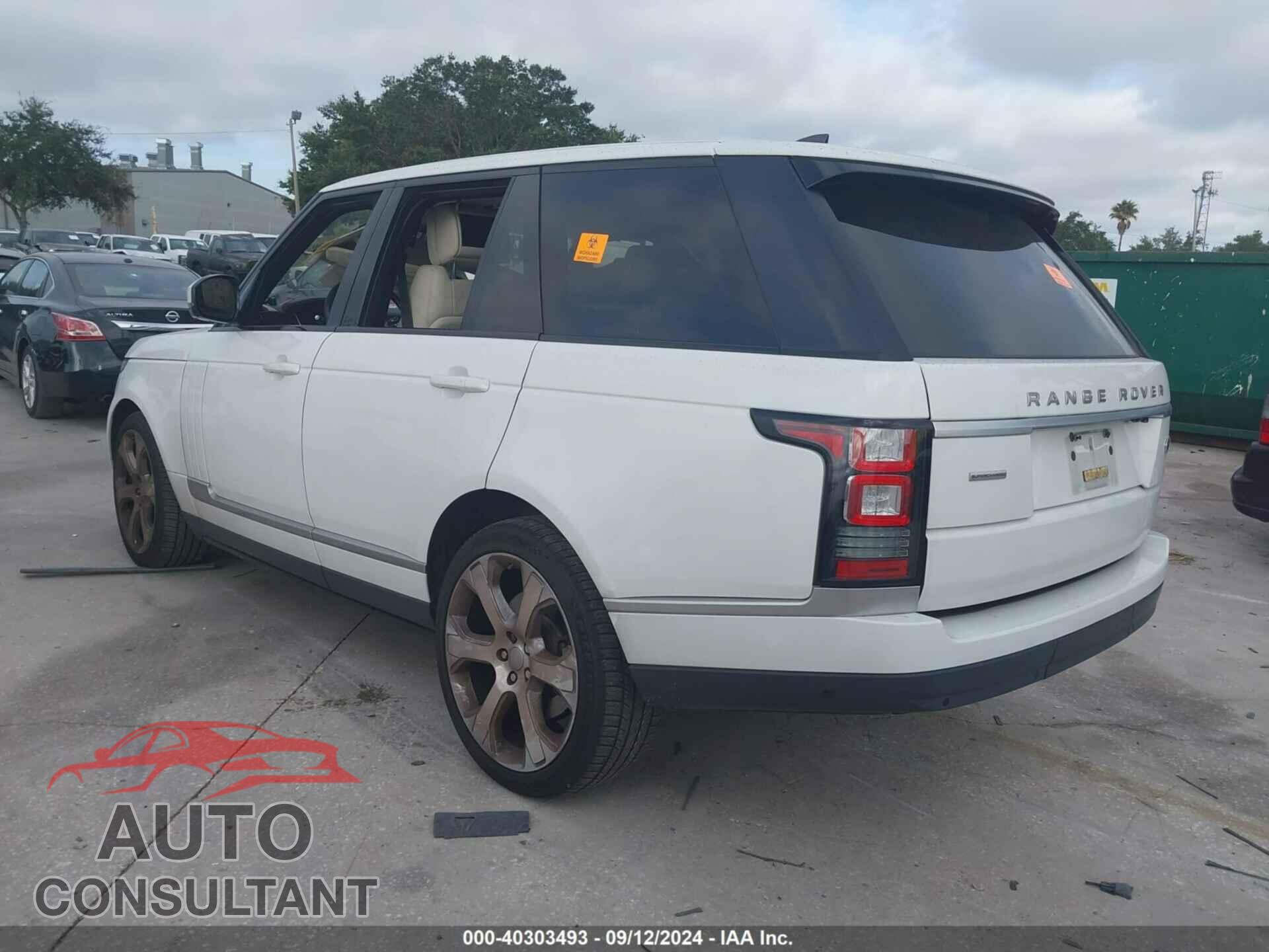 LAND ROVER RANGE ROVER 2017 - SALGS2FEXHA352850