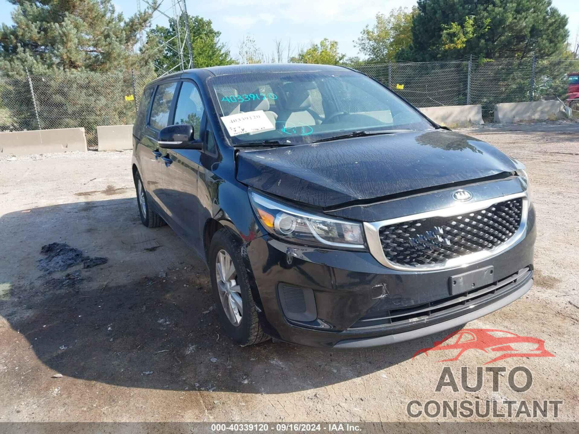 KIA SEDONA 2016 - KNDMA5C19G6149983