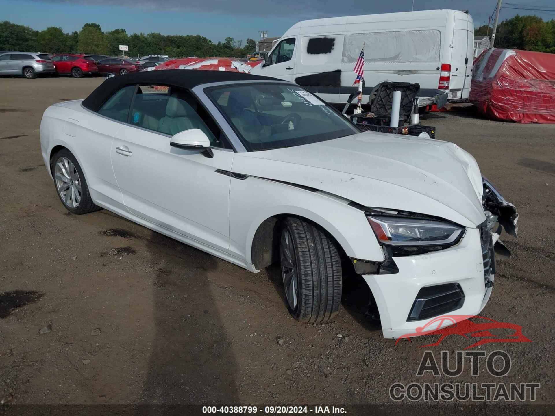 AUDI A5 2018 - WAUYNGF51JN014975