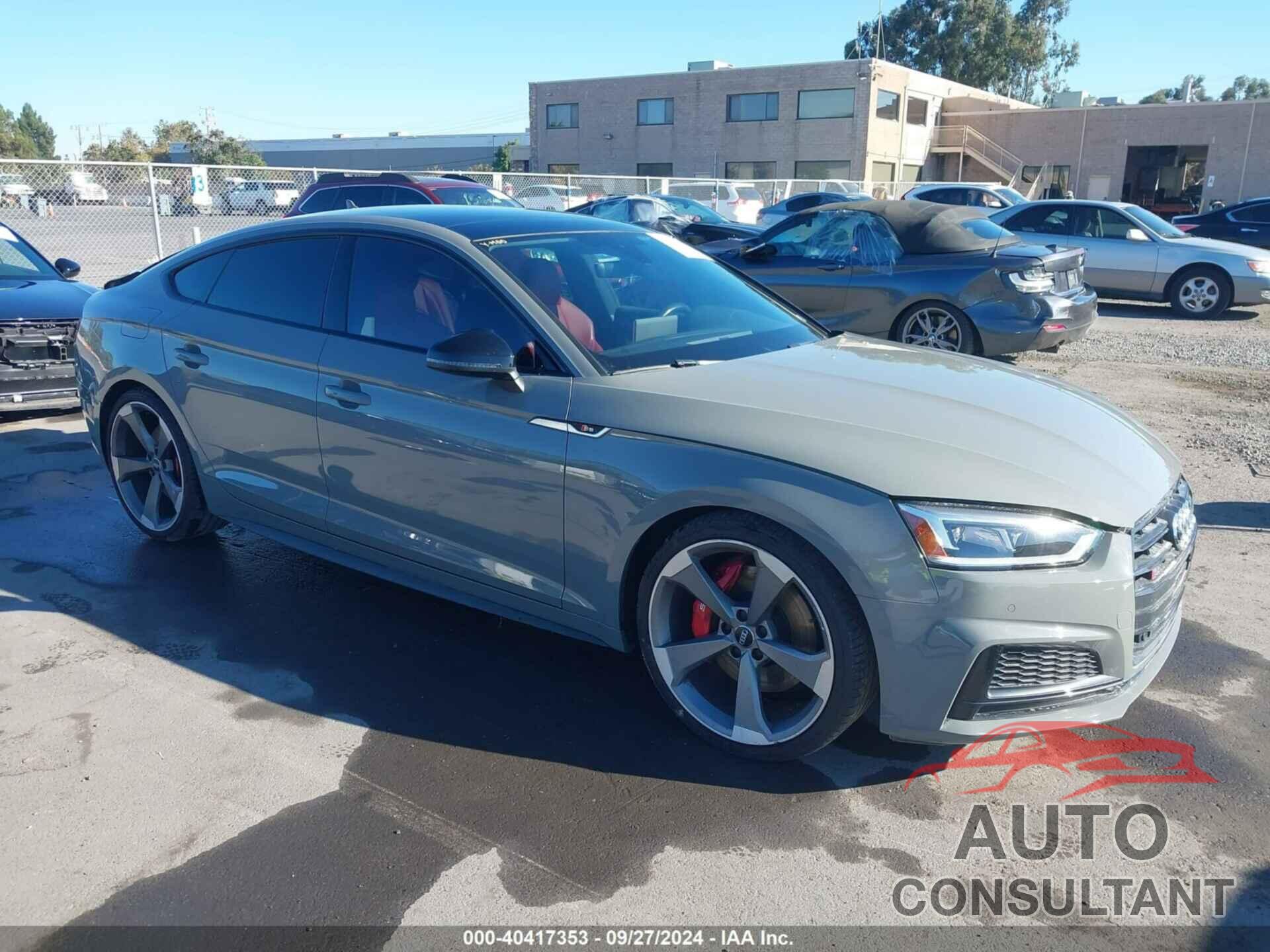 AUDI S5 2019 - WAUB4CF5XKA004696