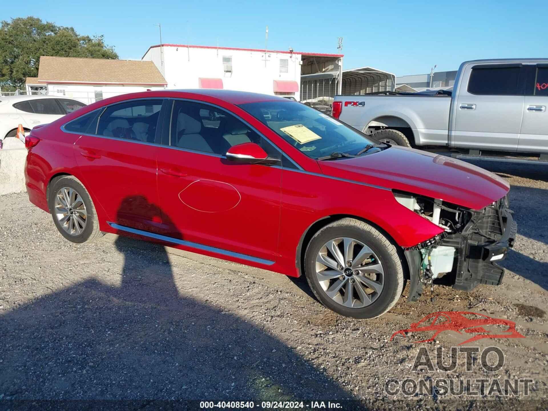 HYUNDAI SONATA 2017 - 5NPE34AF3HH570919