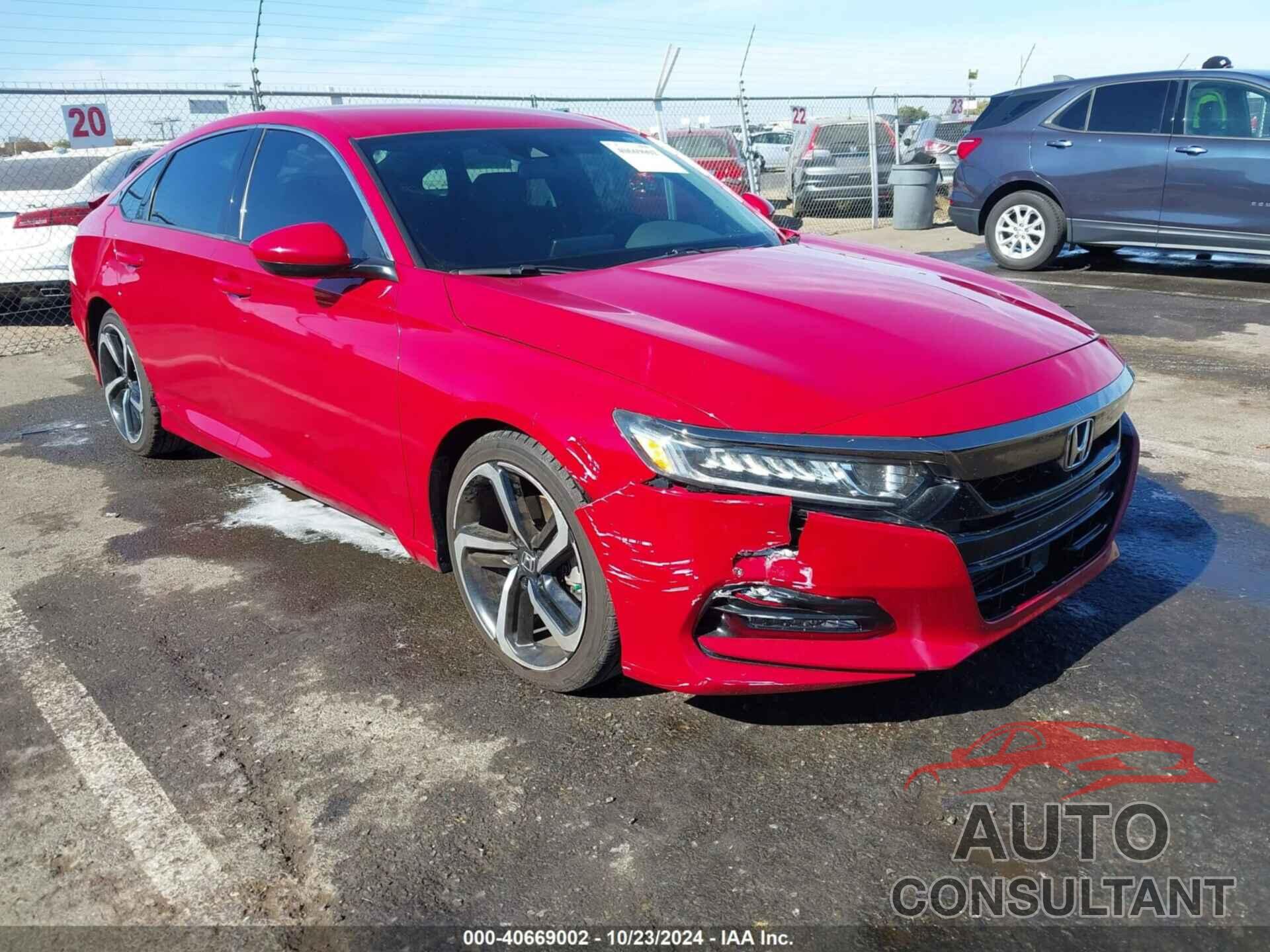 HONDA ACCORD 2019 - 1HGCV1F39KA153092