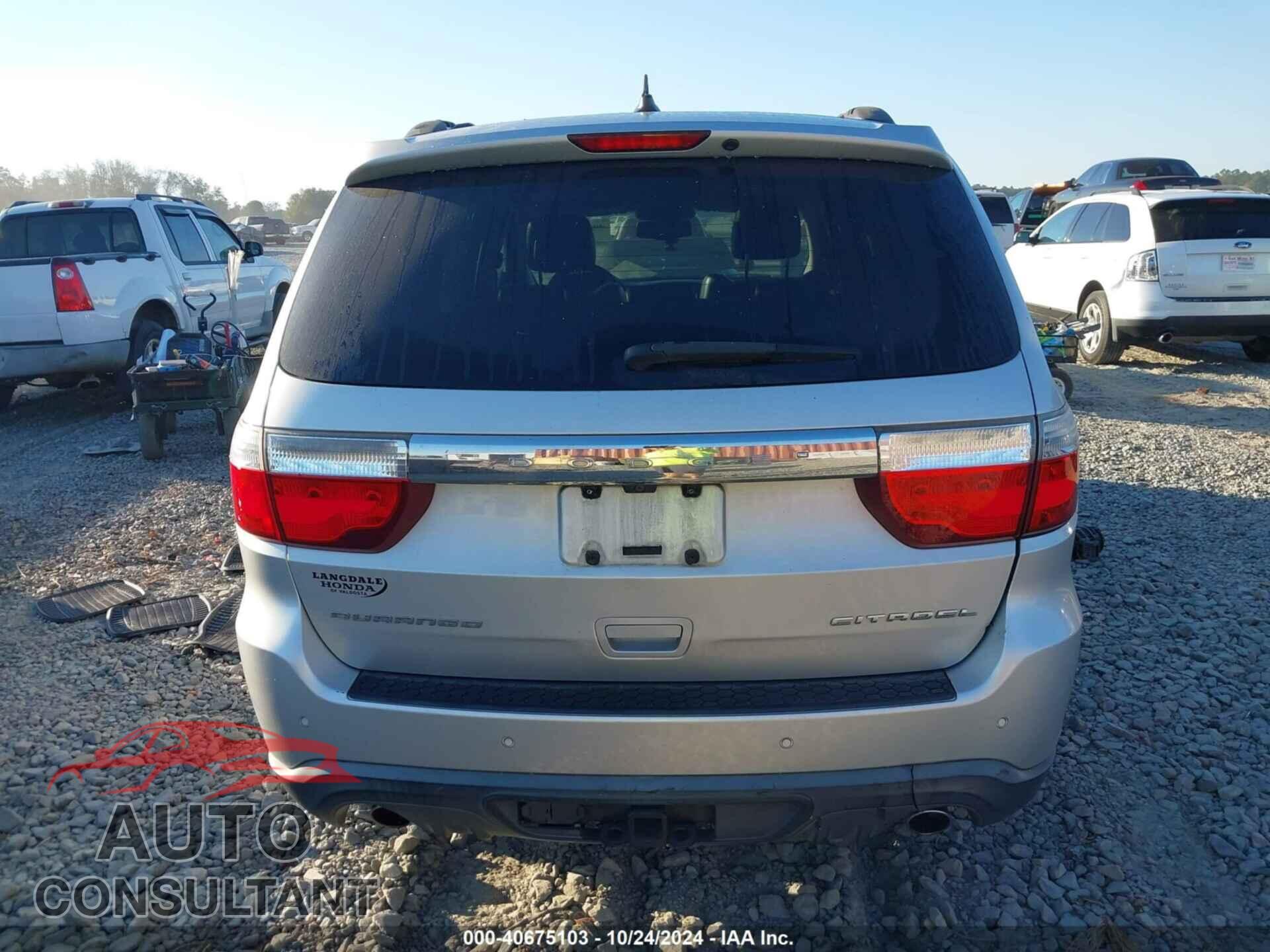 DODGE DURANGO 2011 - 1D4SD5GT8BC682107