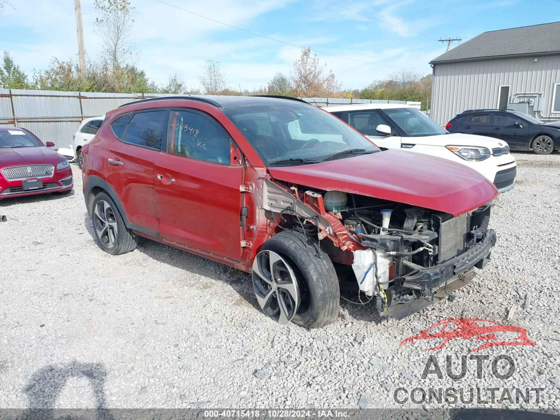 HYUNDAI TUCSON 2016 - KM8J3CA22GU049325