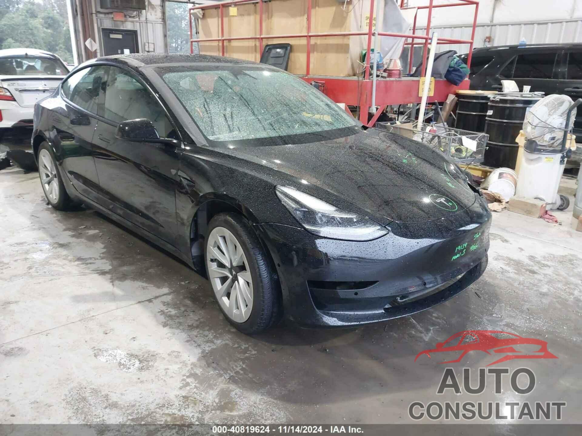 TESLA MODEL 3 2022 - 5YJ3E1EB0NF270692