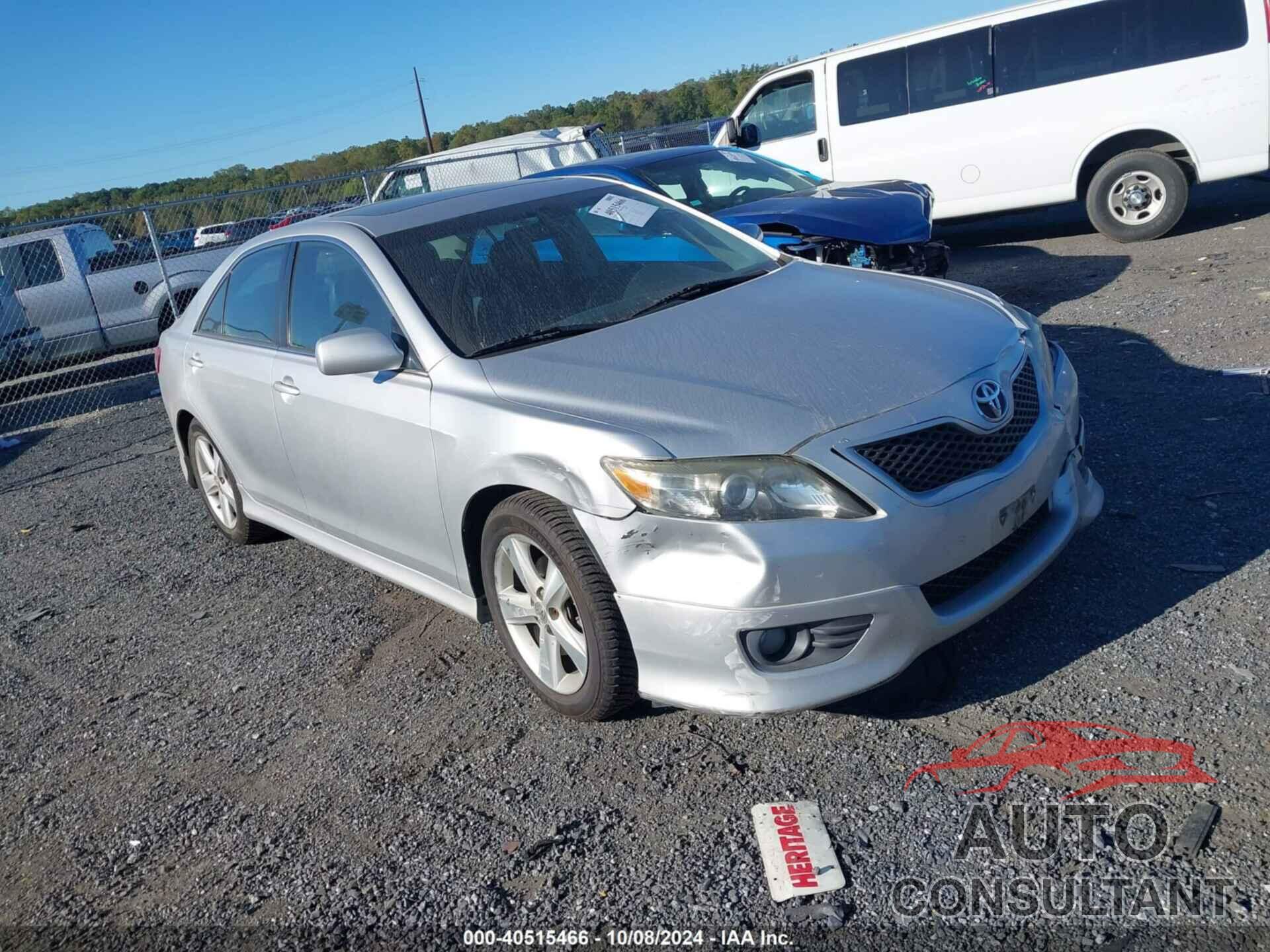TOYOTA CAMRY 2011 - 4T1BF3EK2BU221187